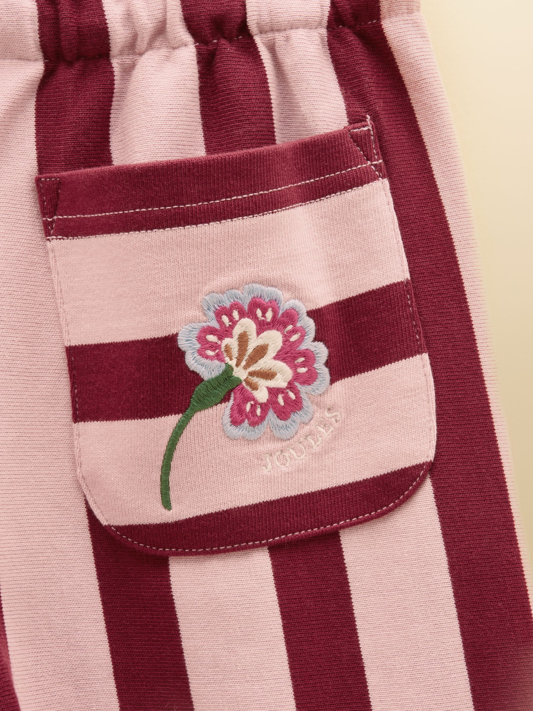Girls' Pink & Burgundy Pull On Trousers - Image 4 of 4 Girls' Pink & Burgundy Pull On Trousers - Image 4 of 4
