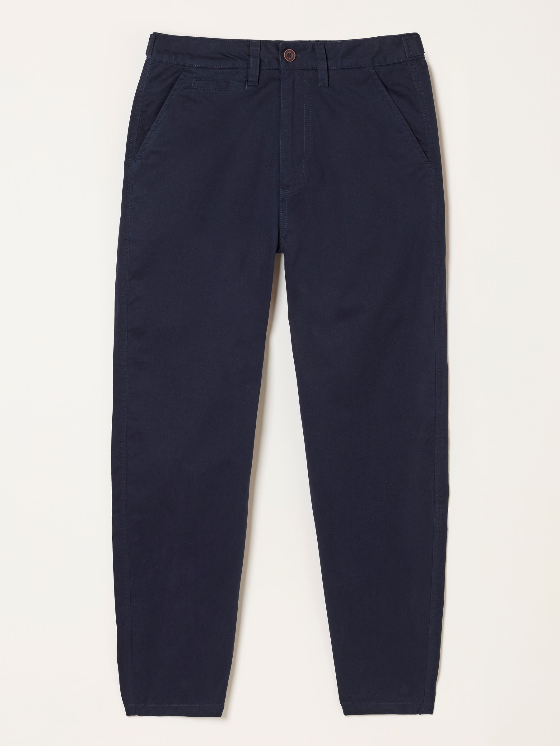 Blazey Navy Tapered Chino Trousers - Image 1 of 1 Blazey Navy Tapered Chino Trousers - Image 1 of 1