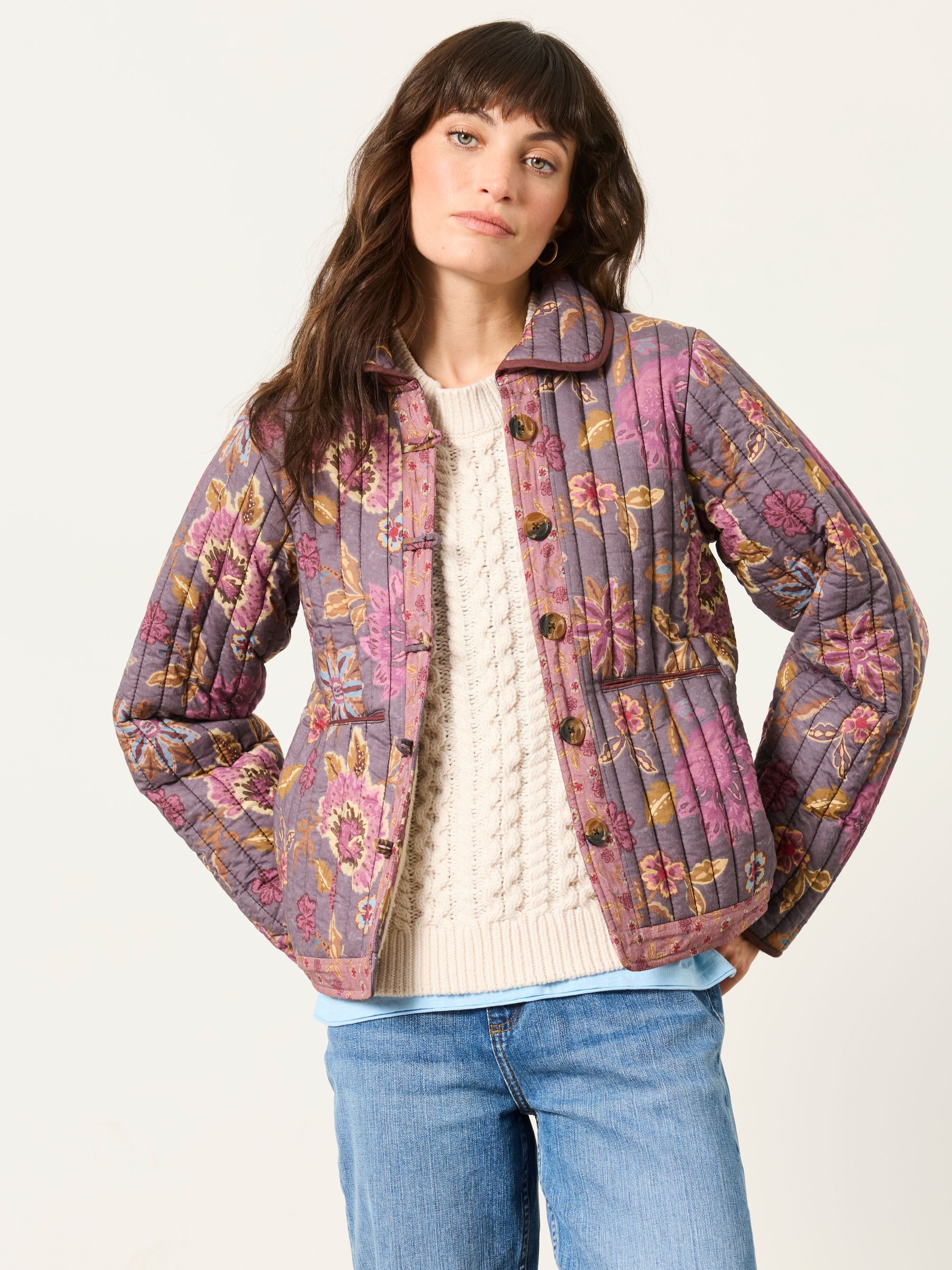 Bryony Pink Quilt Jacket - Image 2 of 7