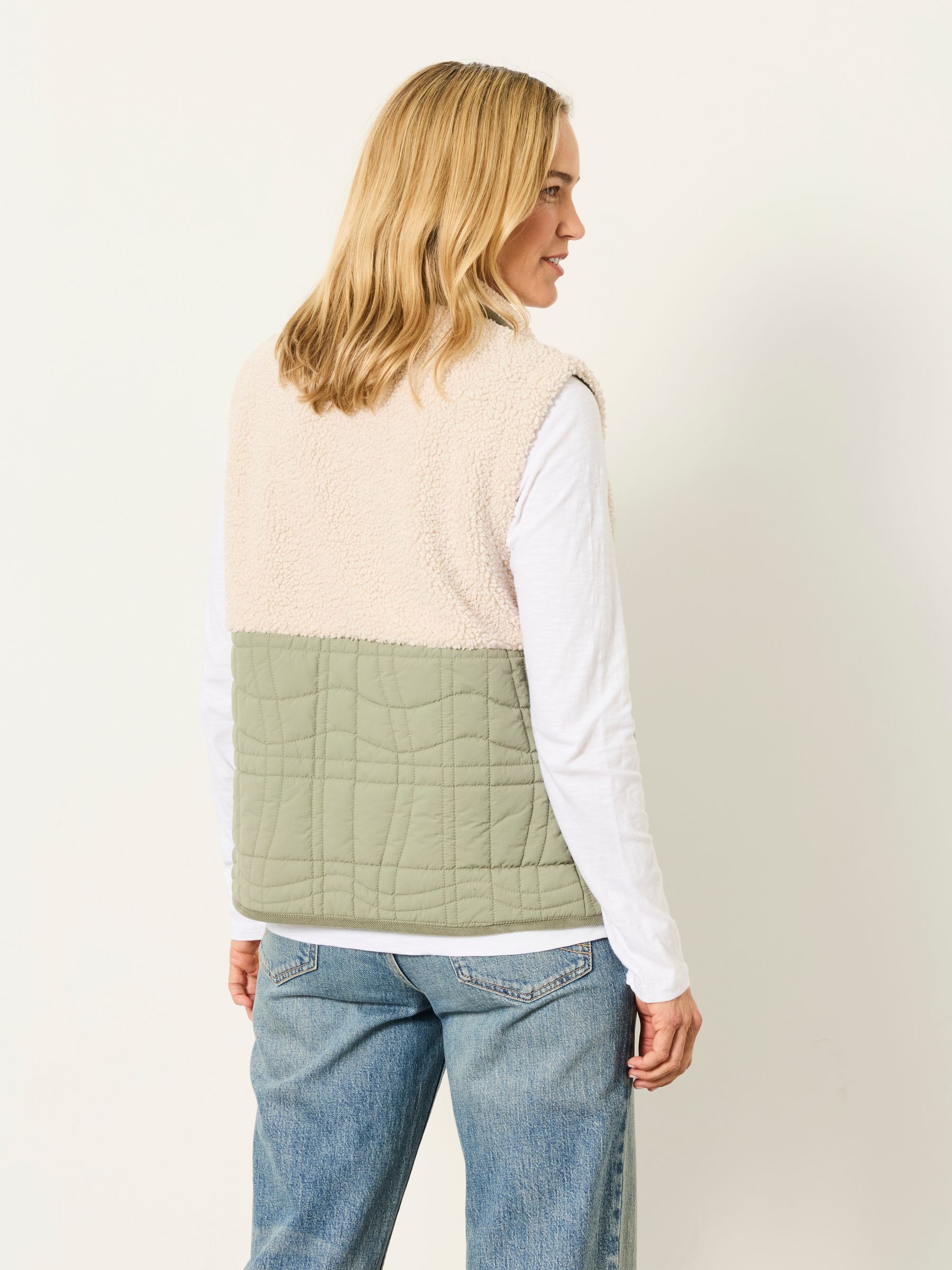 Bexley Green Petite Padded Gilet - Image 2 of 6 Bexley Green Petite Padded Gilet - Image 2 of 6
