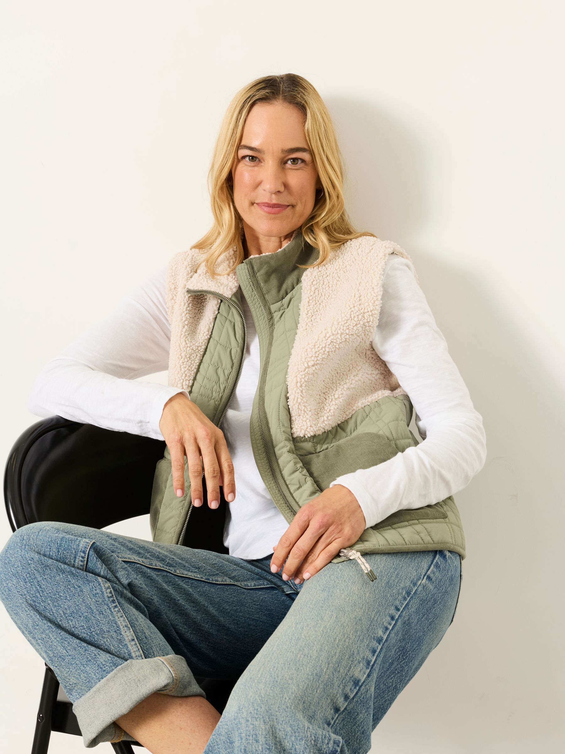 Bexley Green Petite Padded Gilet - Image 5 of 6