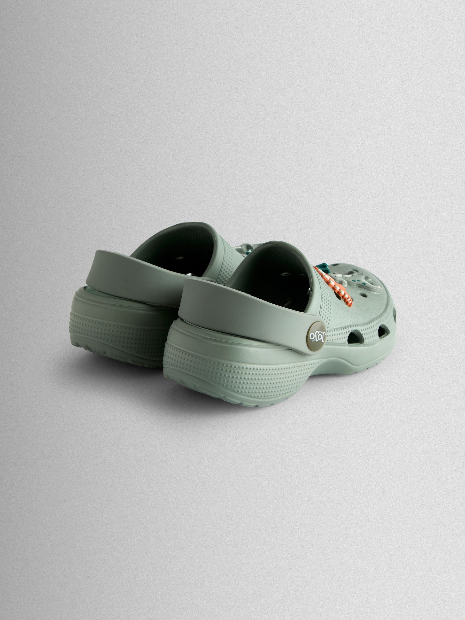 Khaki Dino Clogs - Image 2 of 5
