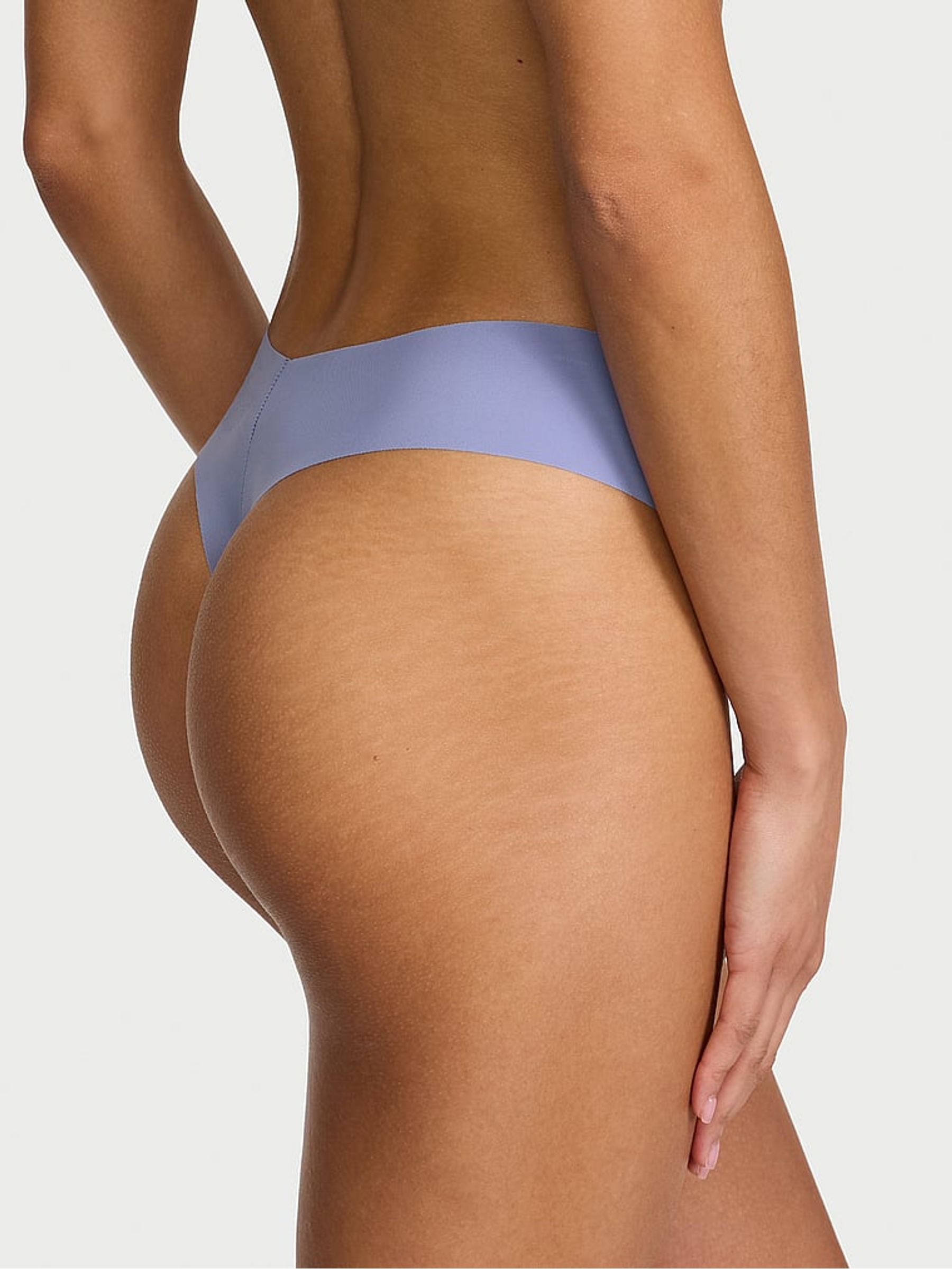 Light Lavender Purple Thong Knickers - Image 2 of 2 Light Lavender Purple Thong Knickers - Image 2 of 2