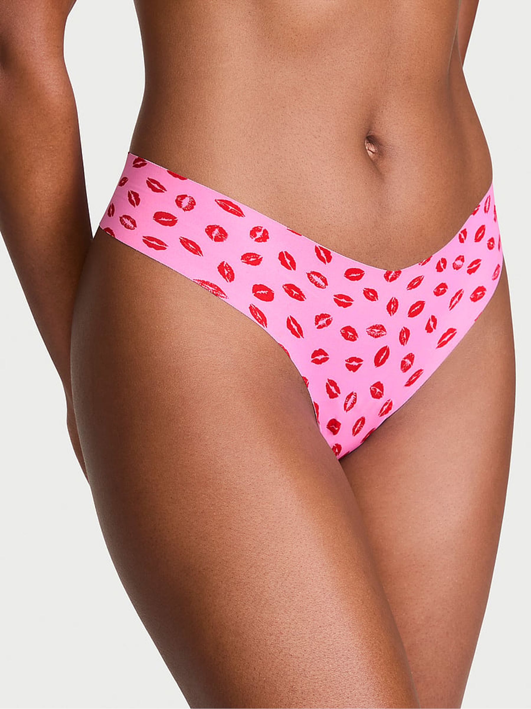 Pink Sugar Lips Thong Knickers - Image 1 of 2