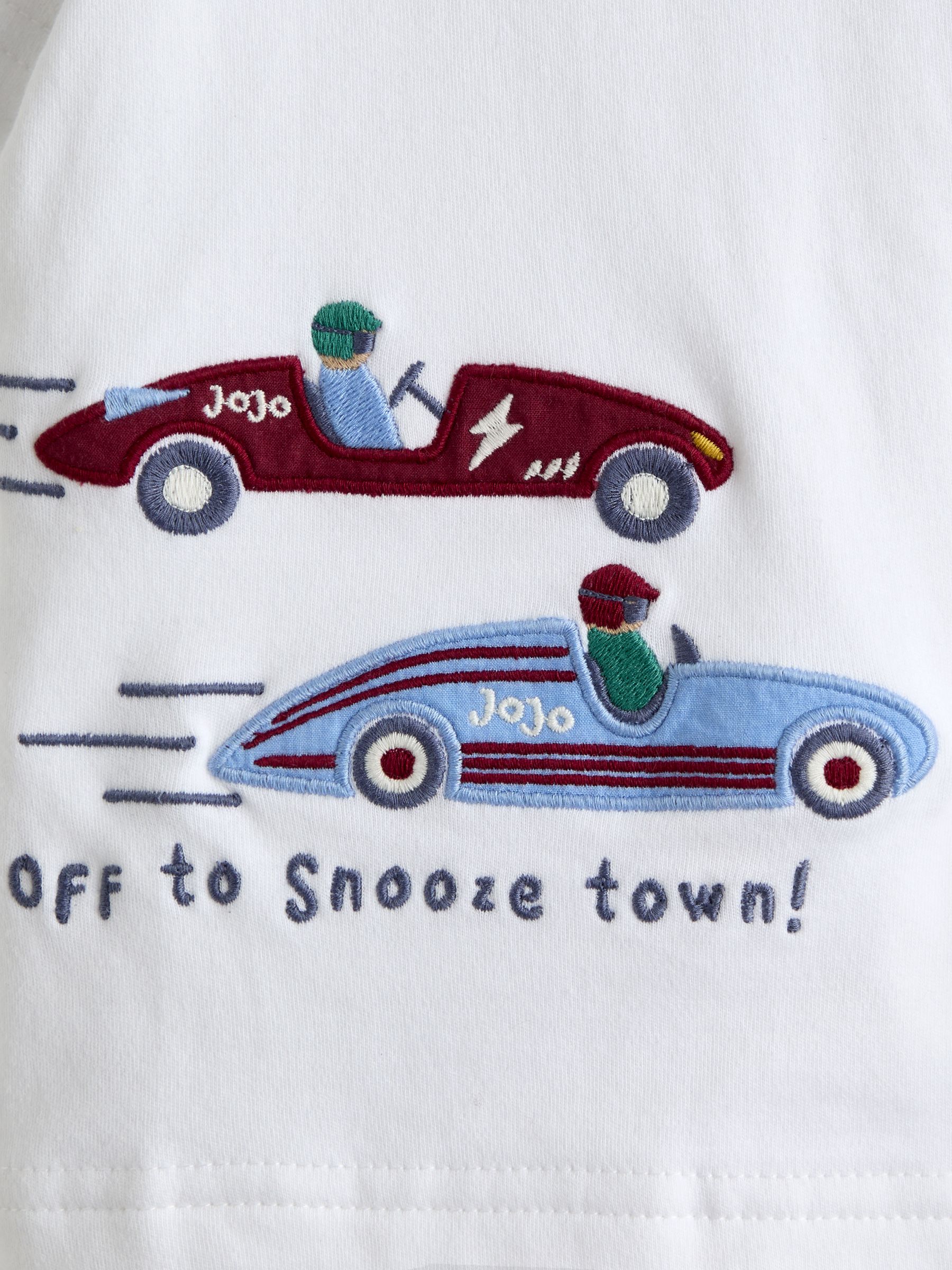 Blue Car Woven Jersey Mix Pyjamas - Image 7 of 8