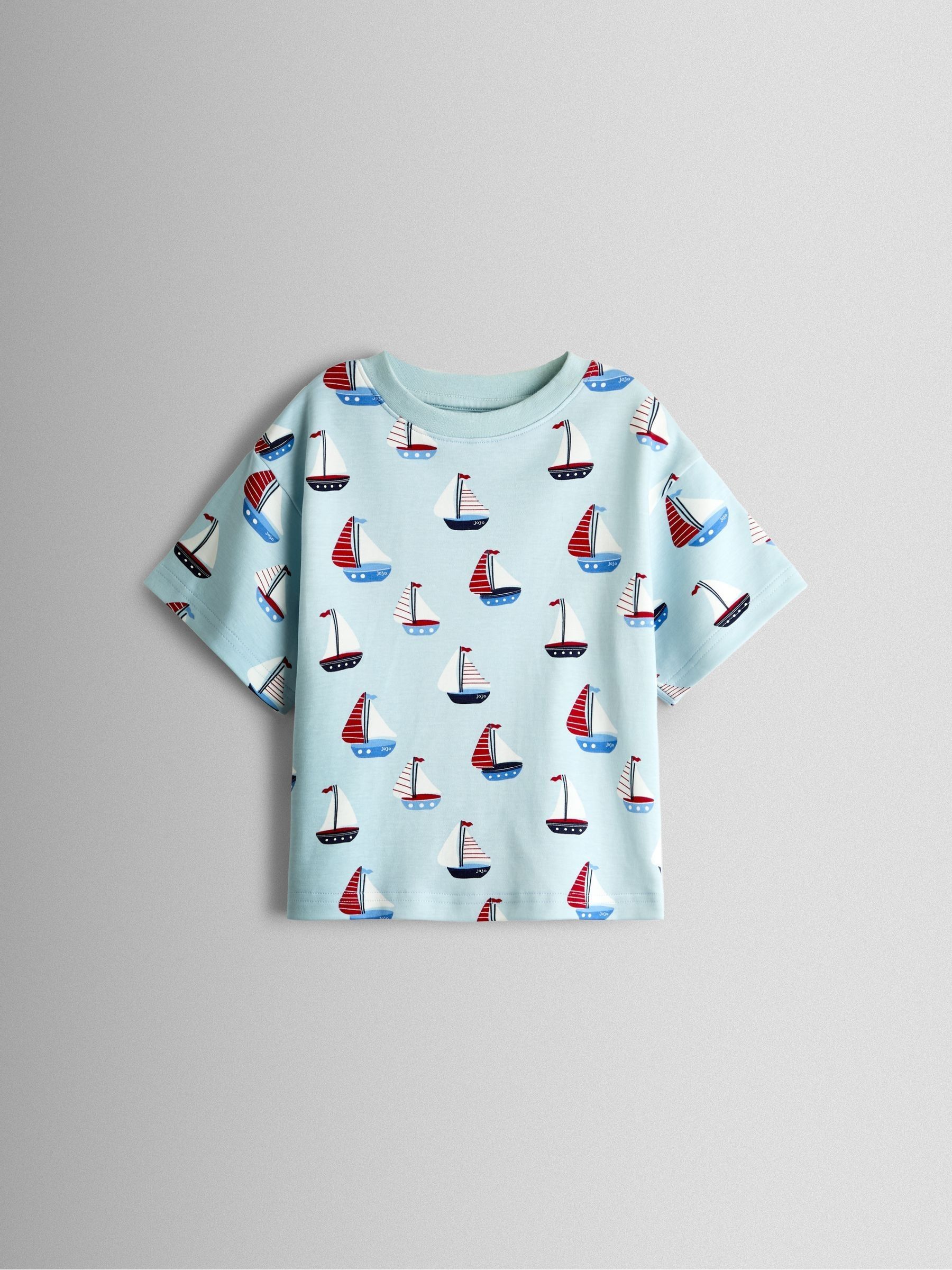 Blue 2-Pack Short Jersey Pyjamas - Image 6 of 11