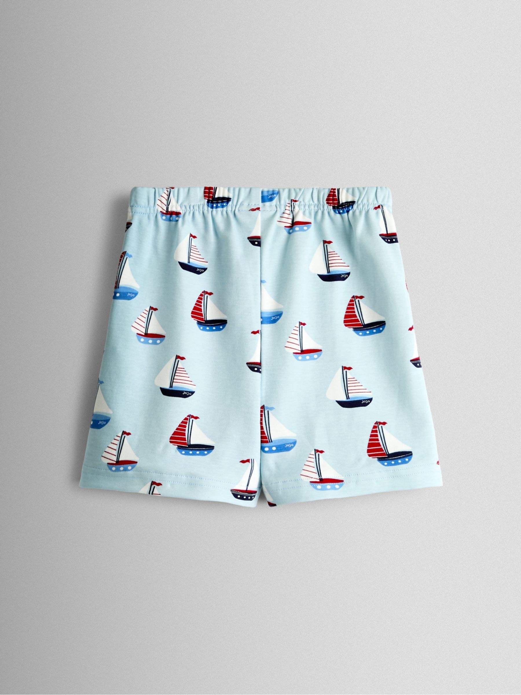 Blue 2-Pack Short Jersey Pyjamas - Image 9 of 11