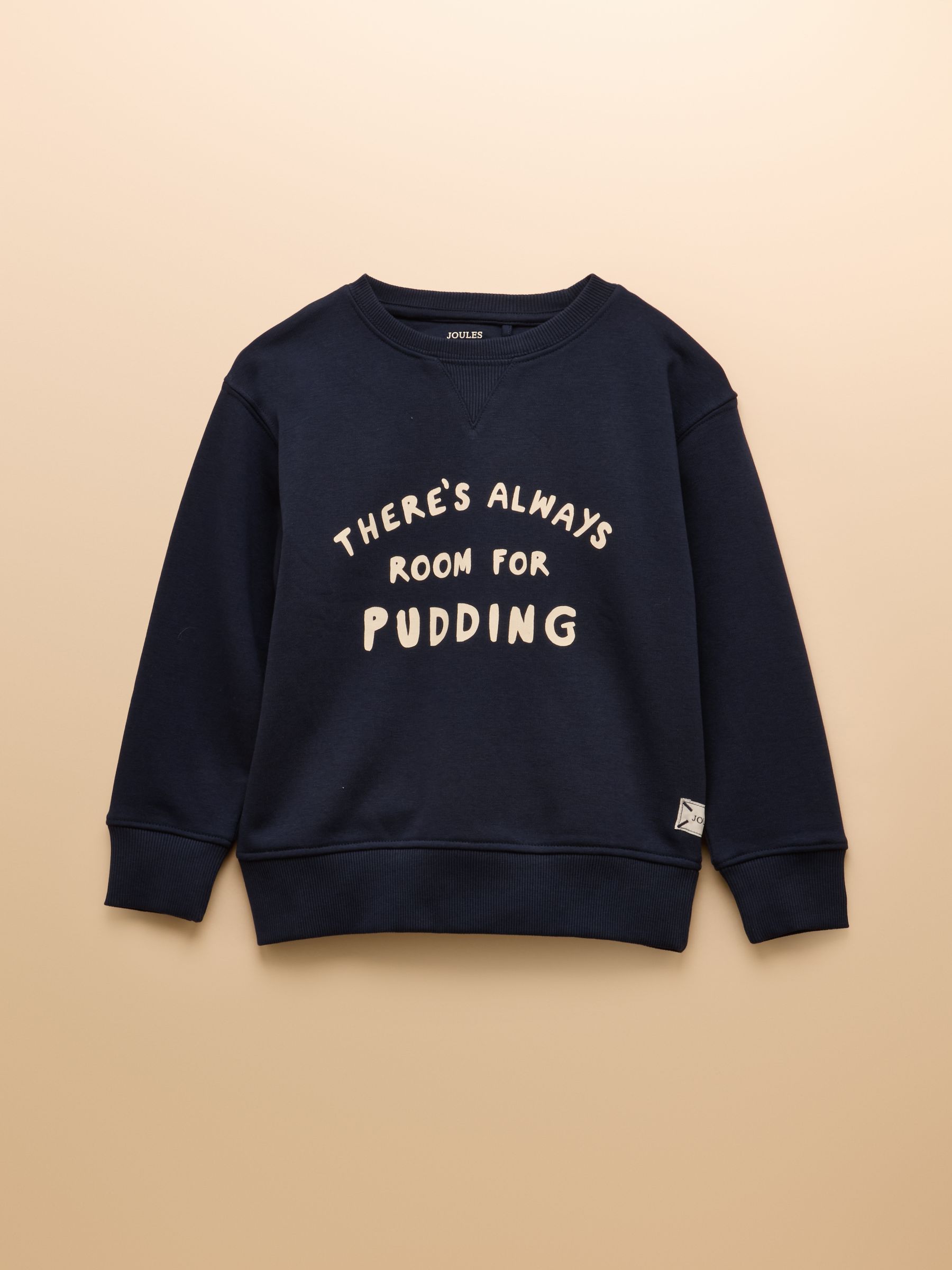 Kids' Sundaze Navy Slogan Crew Neck Sweatshirt - Image 1 of 5