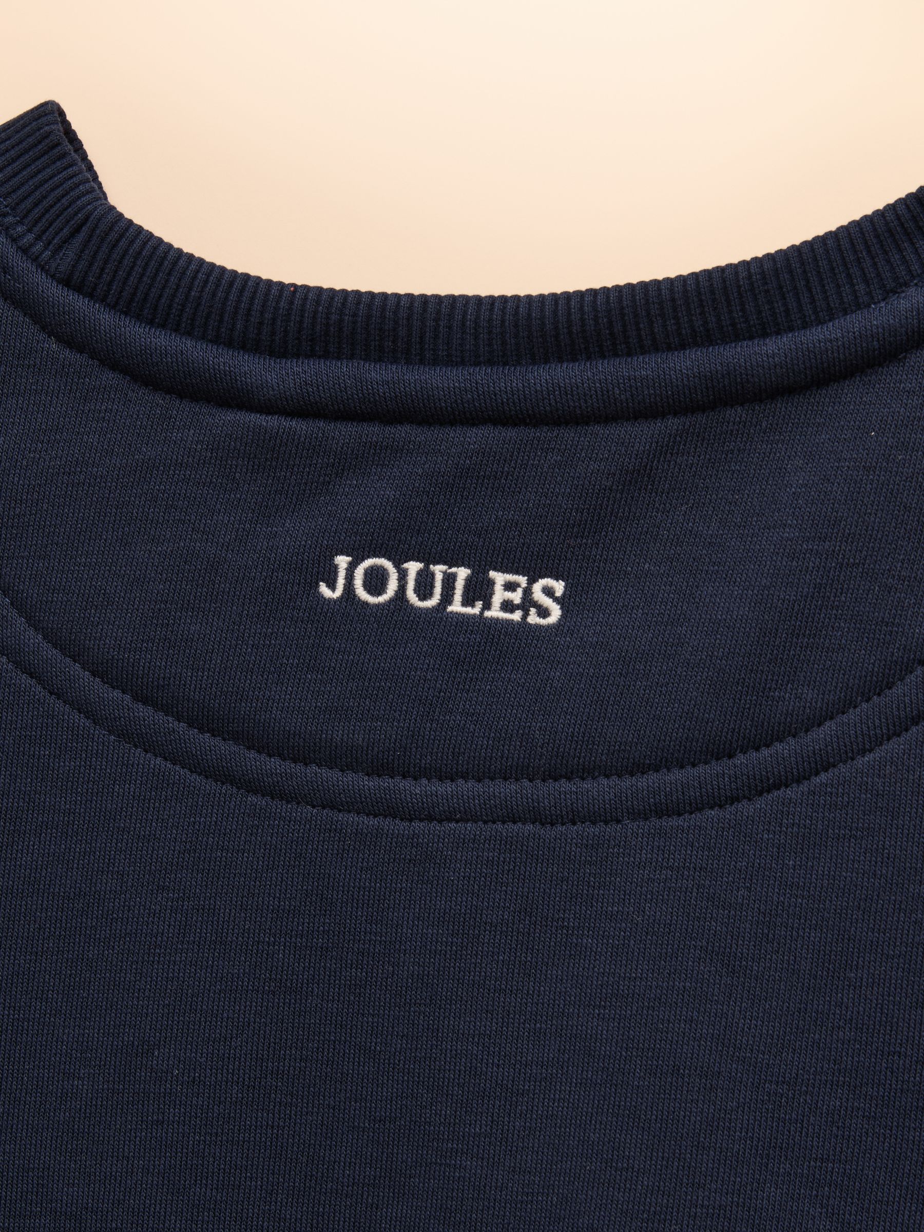 Kids' Sundaze Navy Slogan Crew Neck Sweatshirt - Image 5 of 5