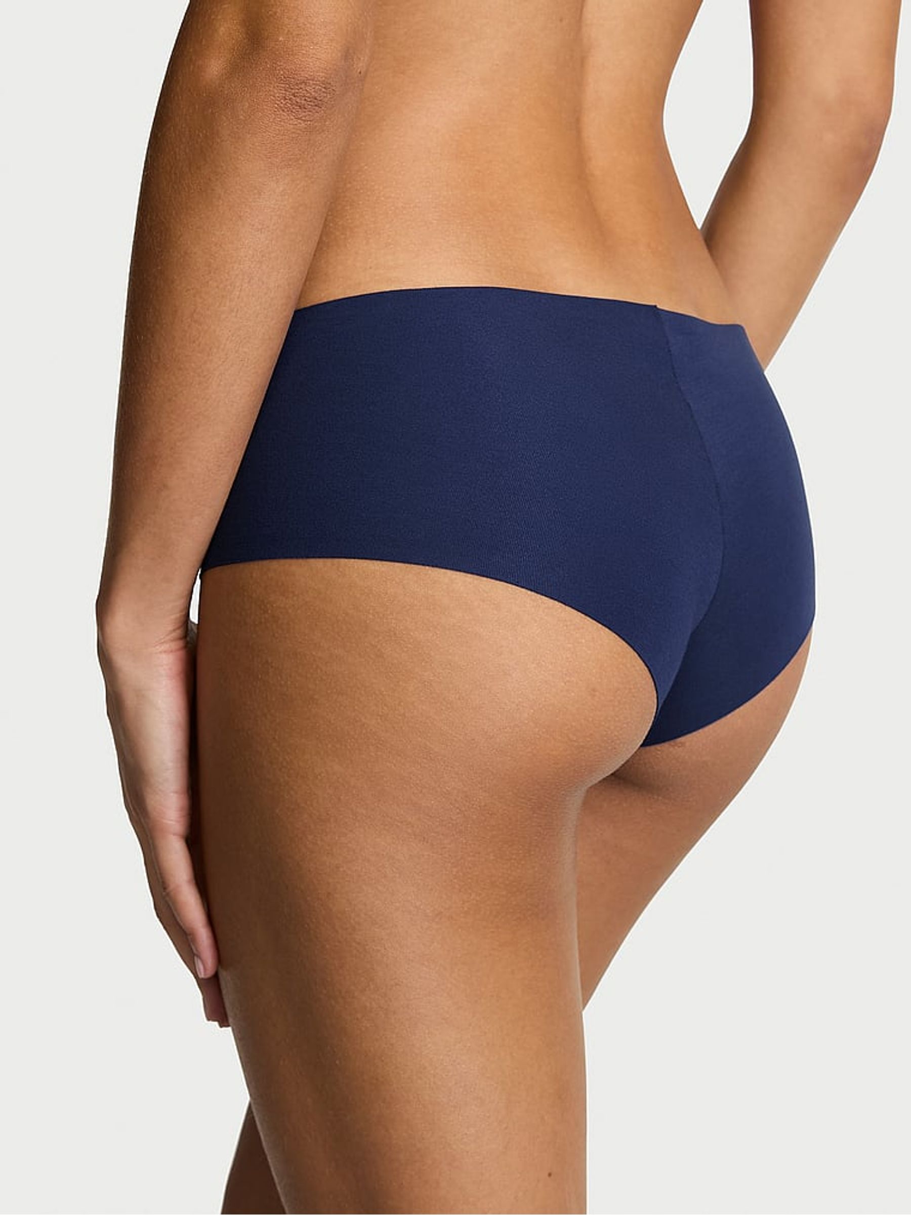 Ink Blue Cheeky Cotton Knickers - Image 2 of 2 Ink Blue Cheeky Cotton Knickers - Image 2 of 2