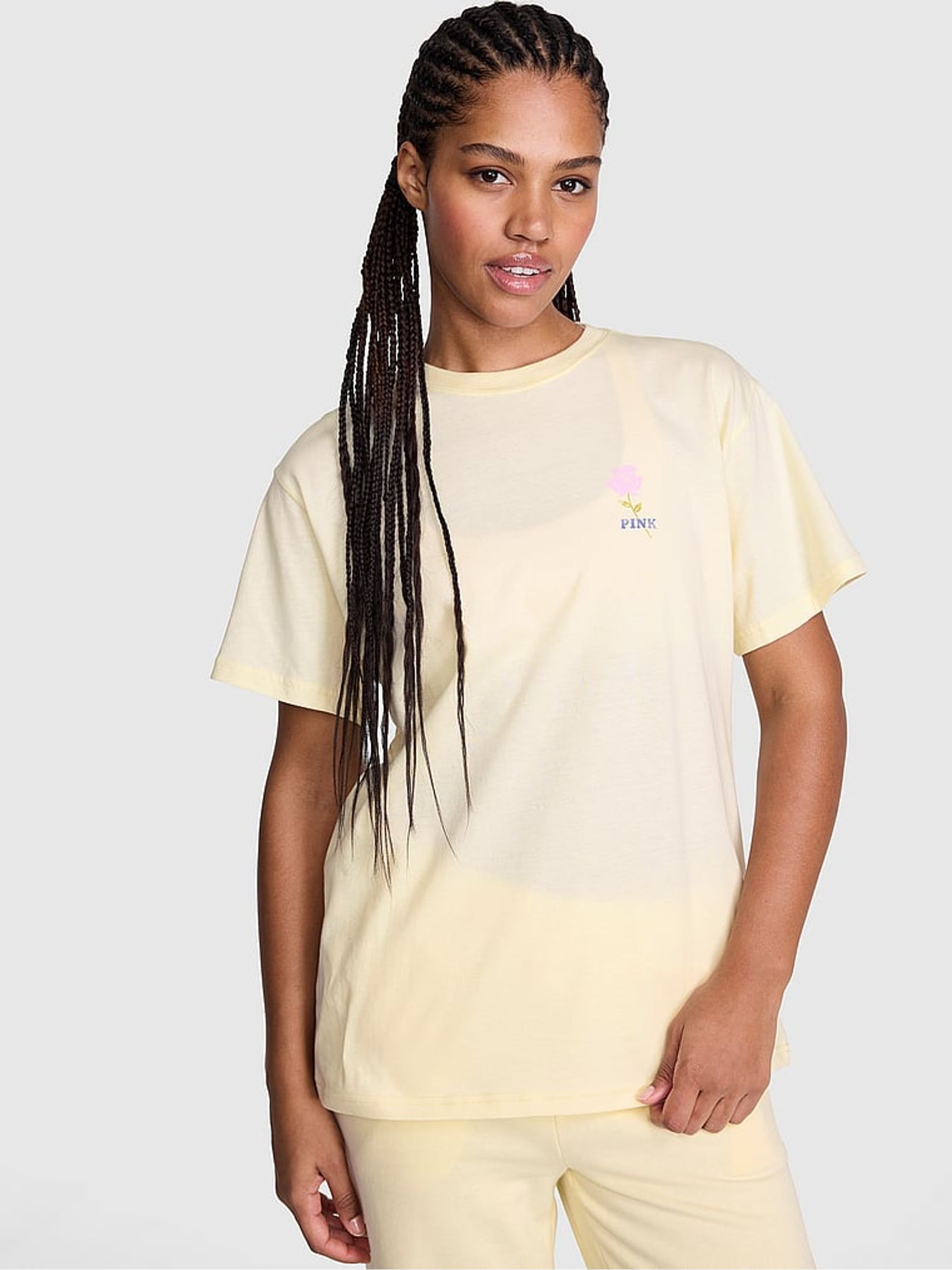 Palest Yellow Graphic T-Shirt - Image 1 of 2