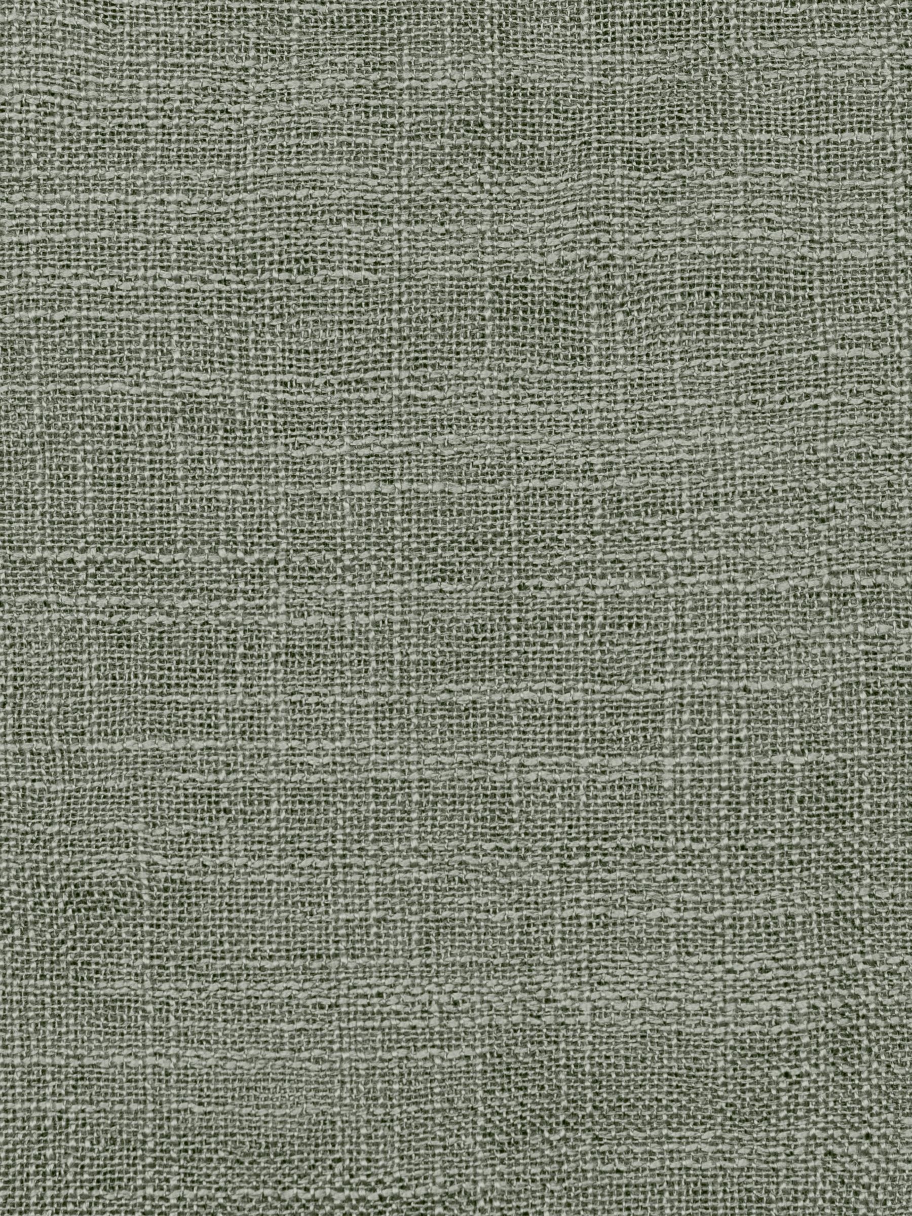 Eucalyptus Green Bow Nimbus Sheer Tab Top Curtains Panel - Image 6 of 6