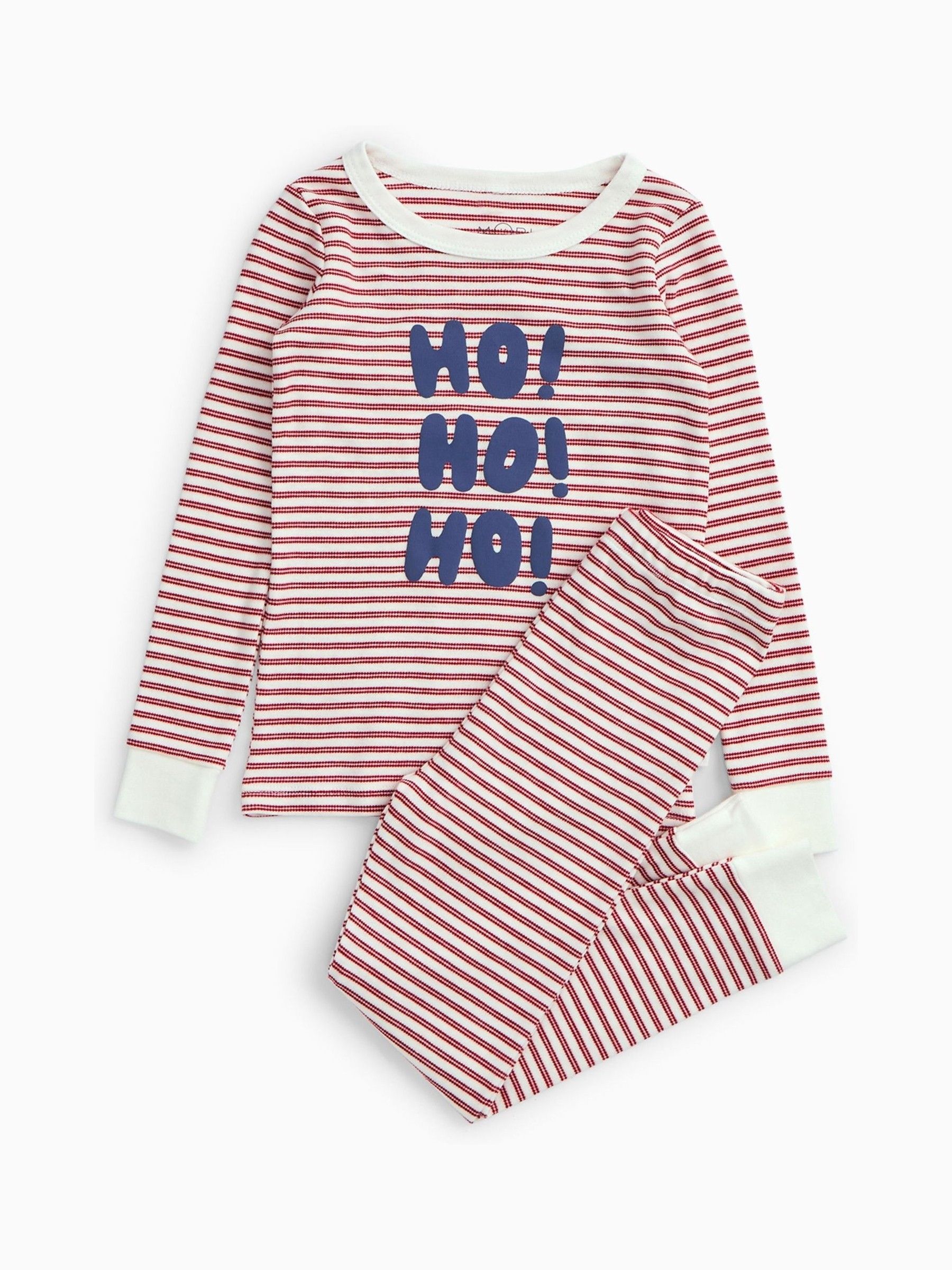 MORI Red/White Stripe Supersoft 2 Piece Pyjama Set - Image 3 of 4