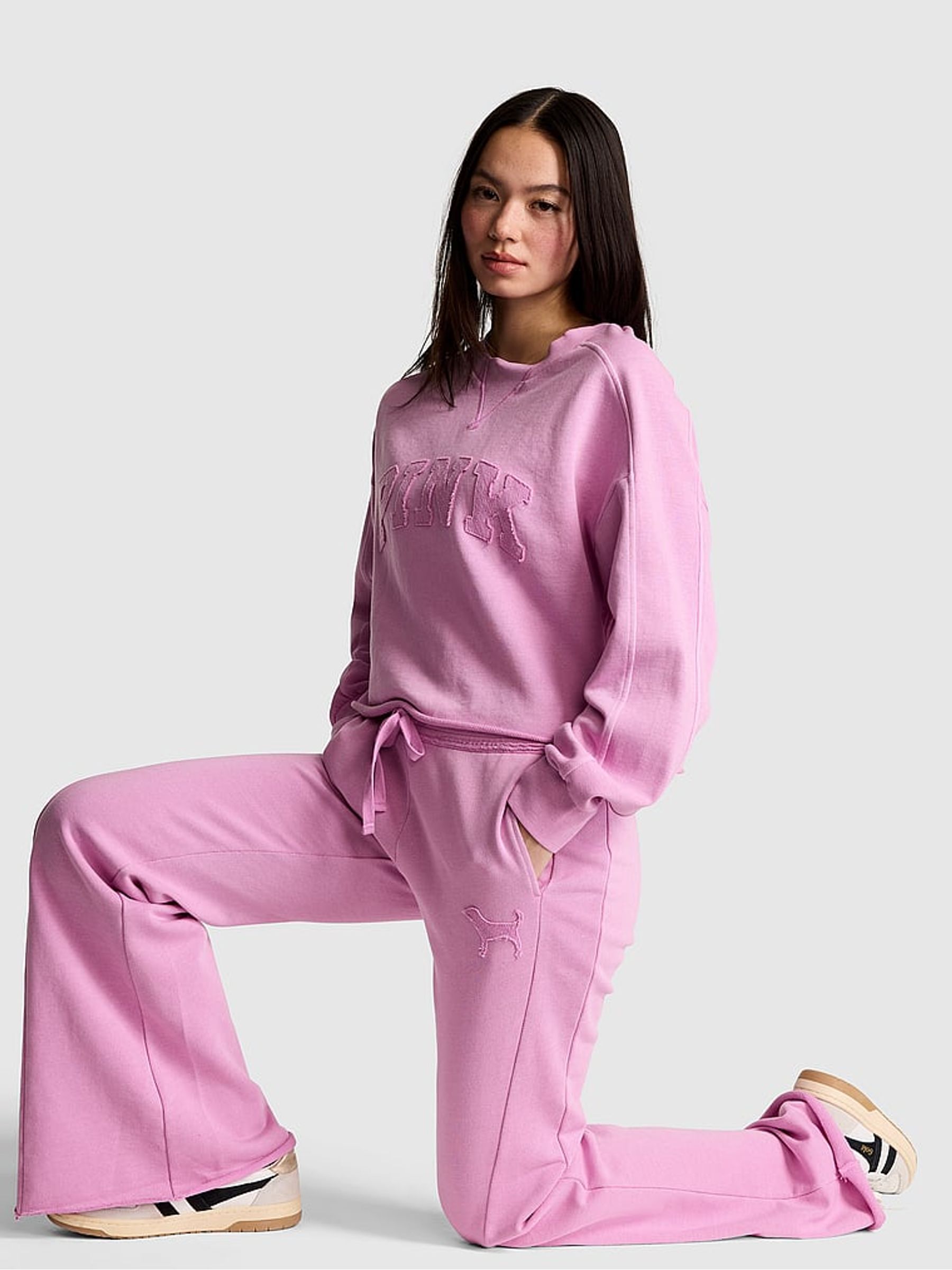 Light Lilac Purple Joggers - Image 1 of 2