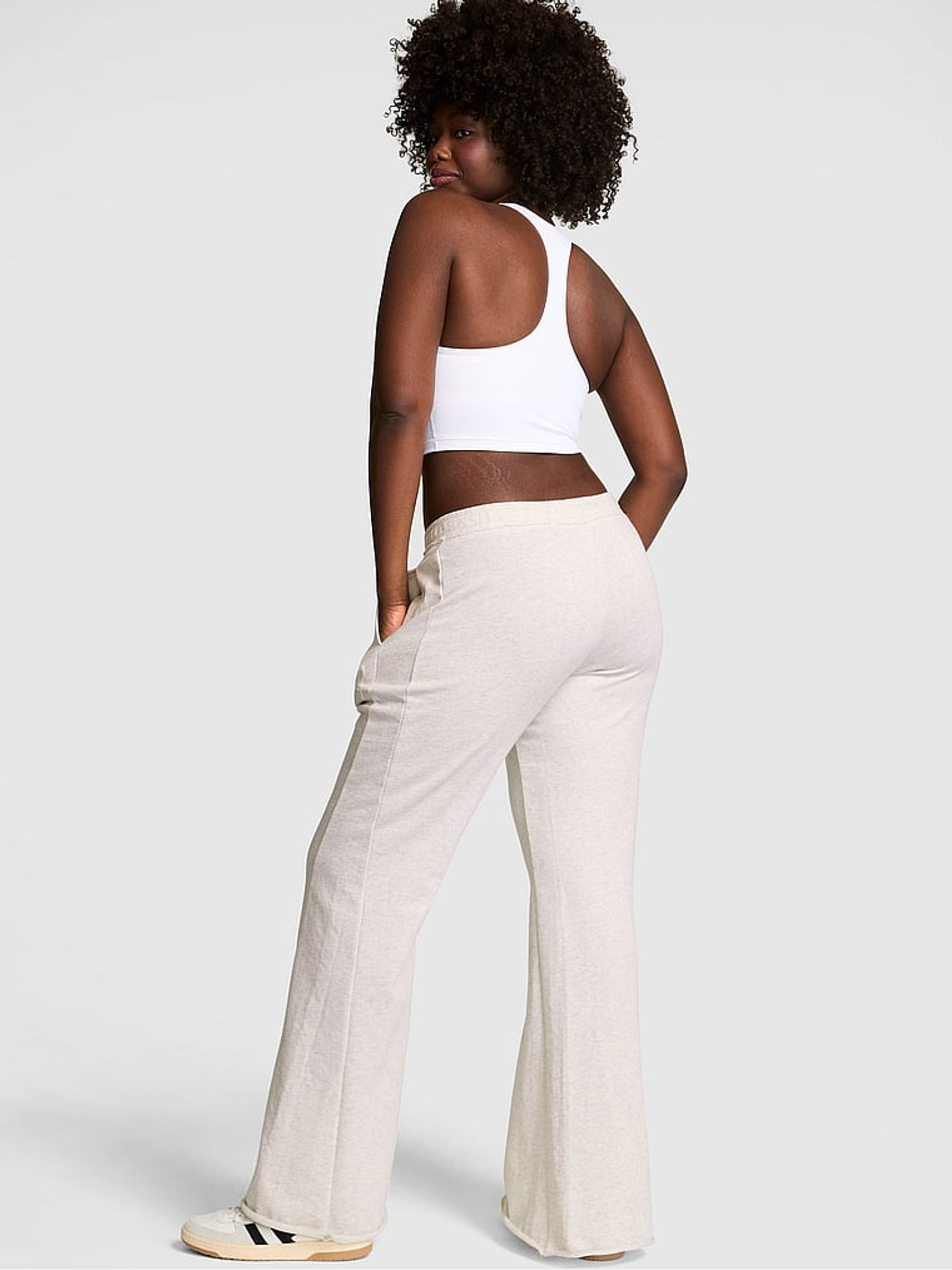 Snow Heather Grey Joggers - Image 2 of 2