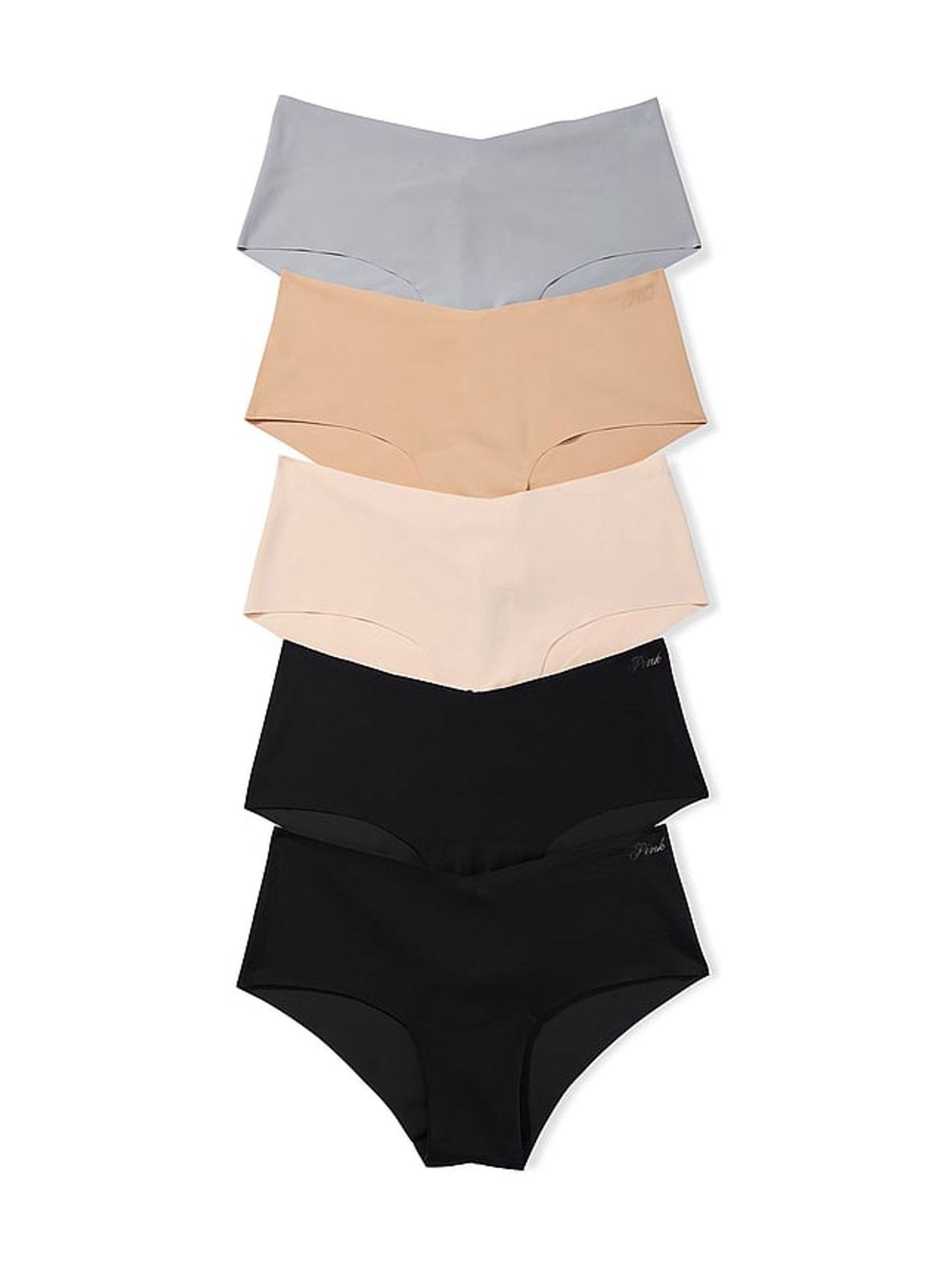 Nude/Grey/Black Cheeky Knickers 5 Pack - Image 1 of 1