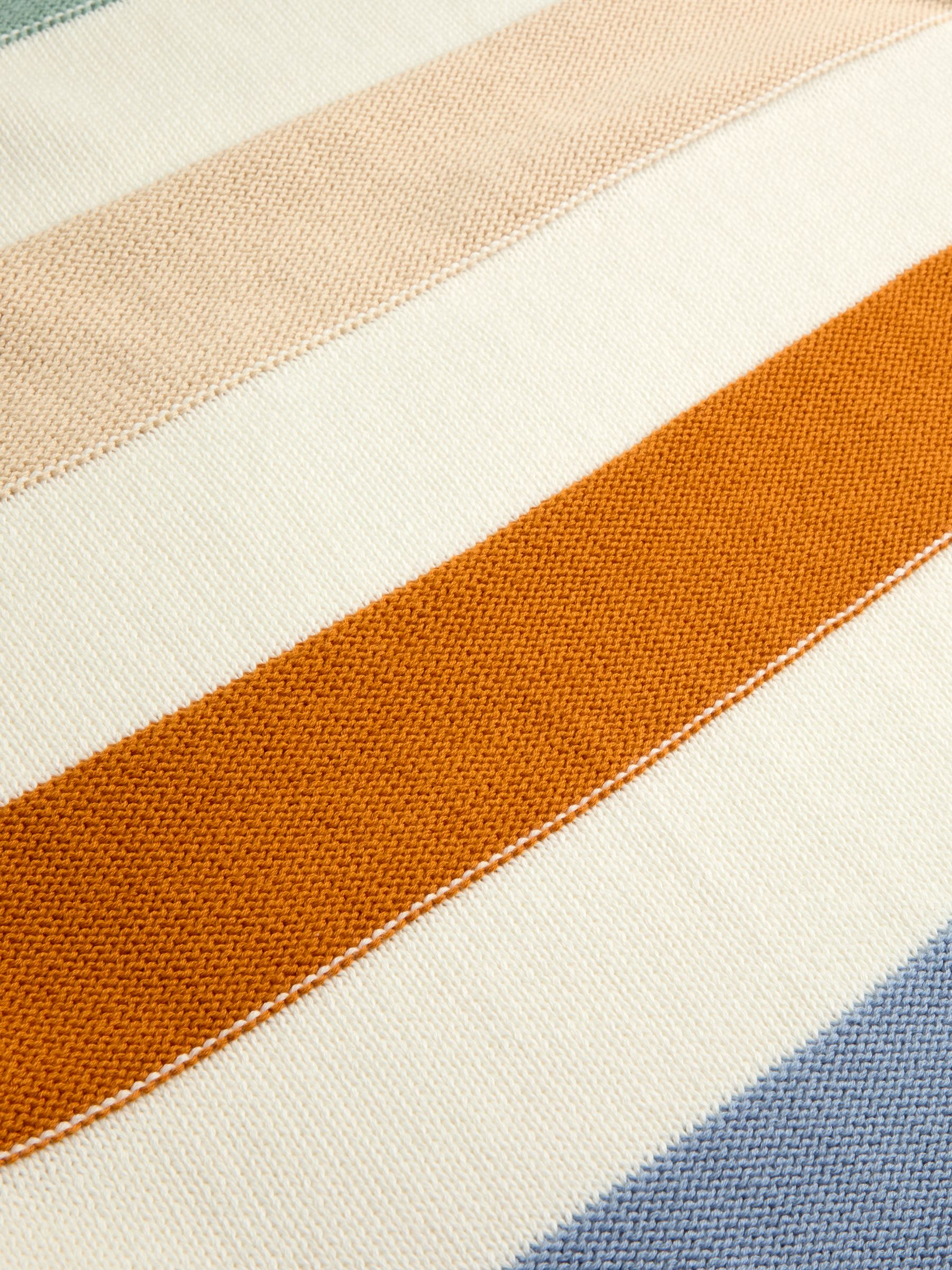 Cream Knitted Blanket - Image 5 of 5 Cream Knitted Blanket - Image 5 of 5