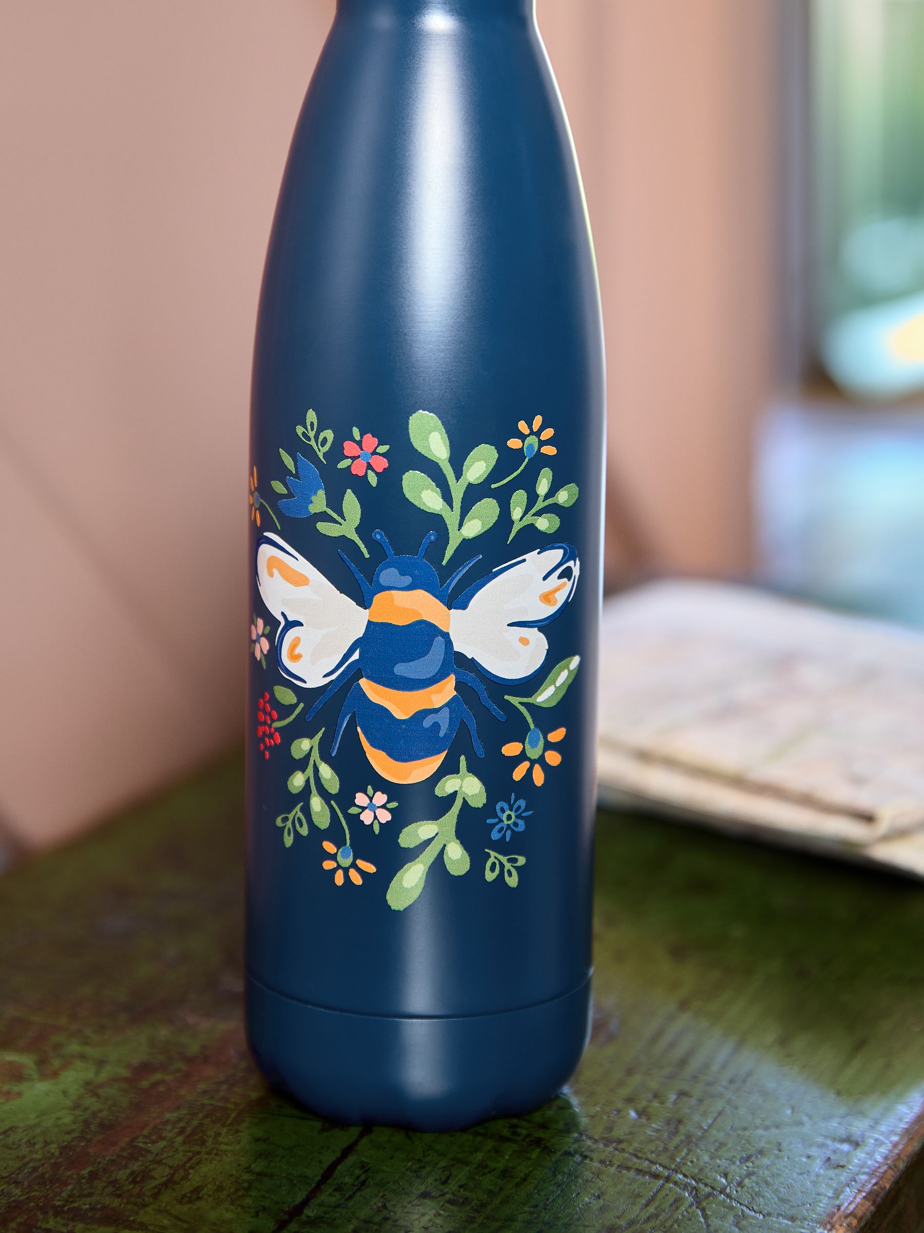 Blue Bee Stainless Steel Water Bottle - Image 3 of 5
