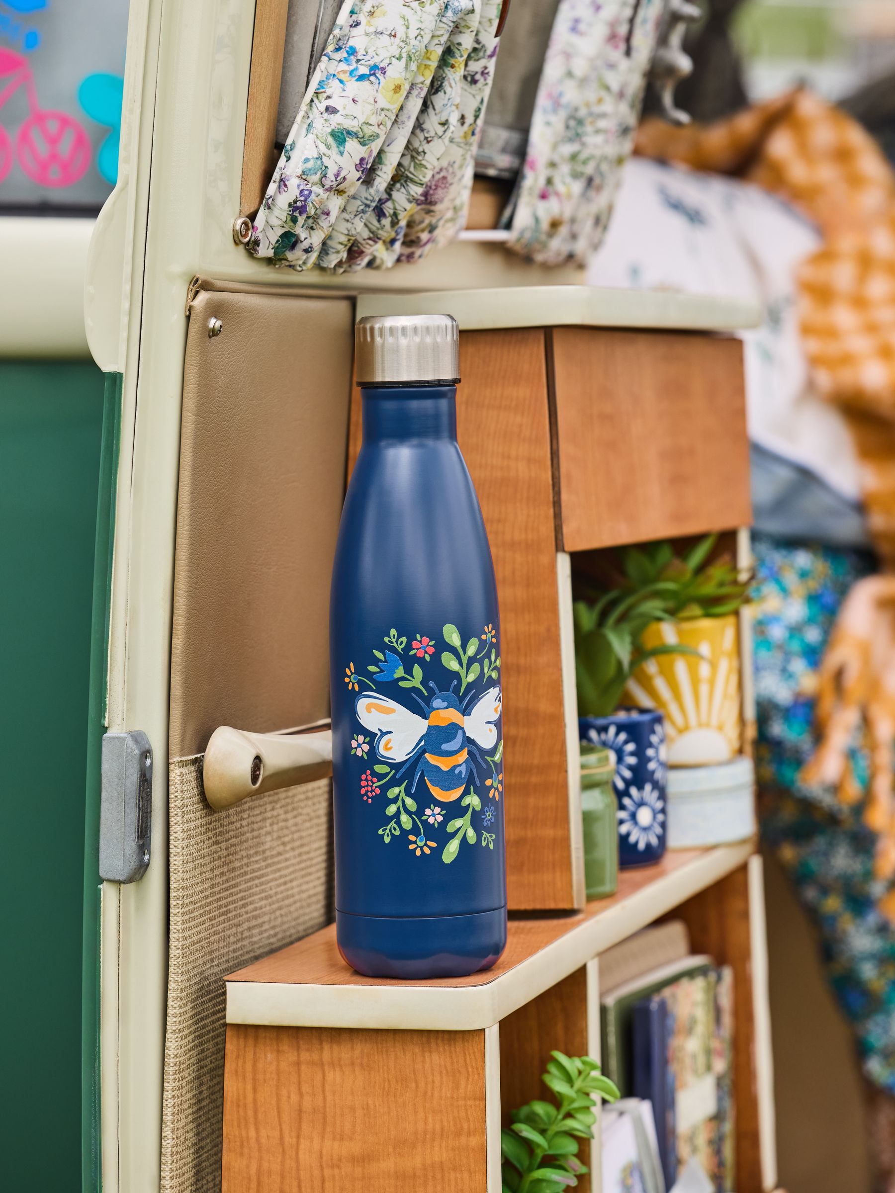 Blue Bee Stainless Steel Water Bottle - Image 4 of 5