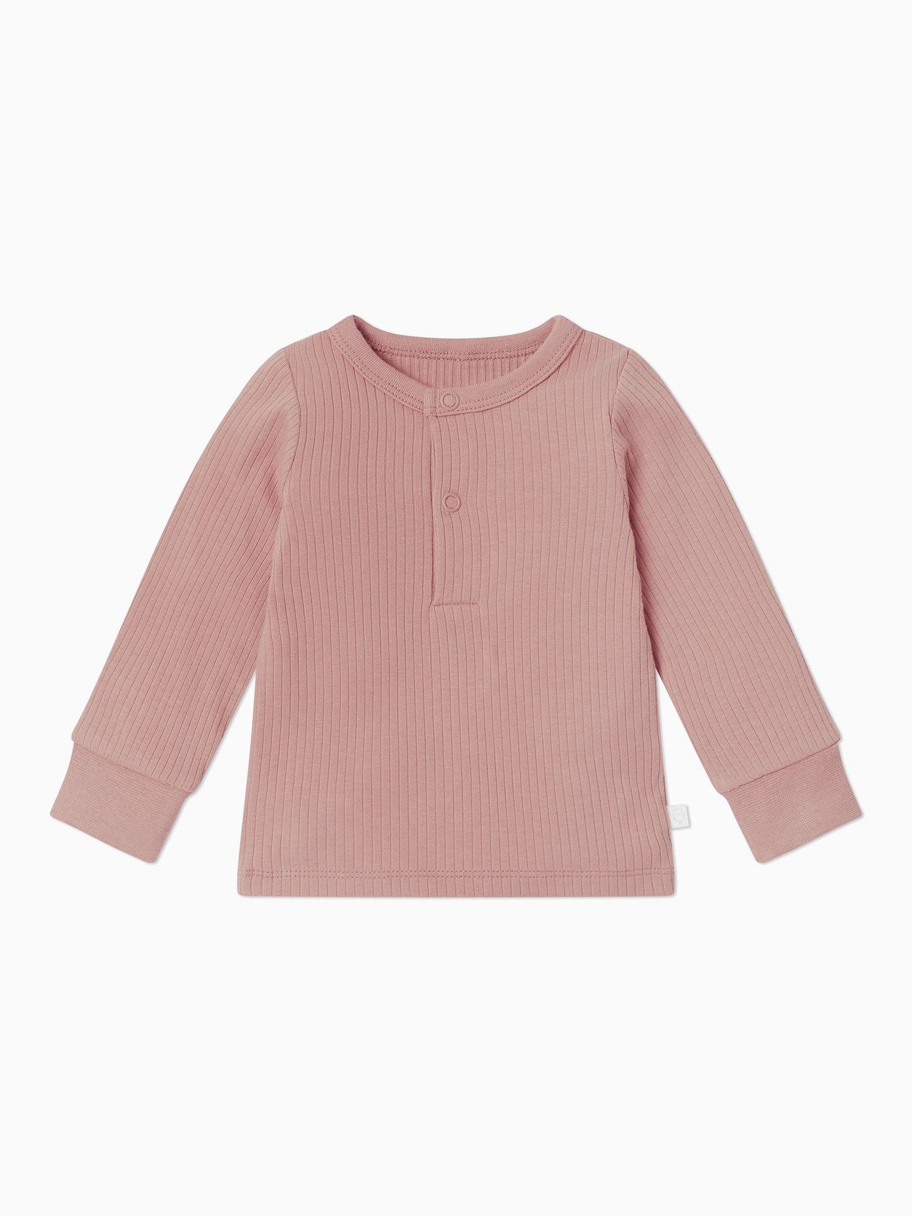MORI Pink Ribbed Pyjamas Set - Image 4 of 5