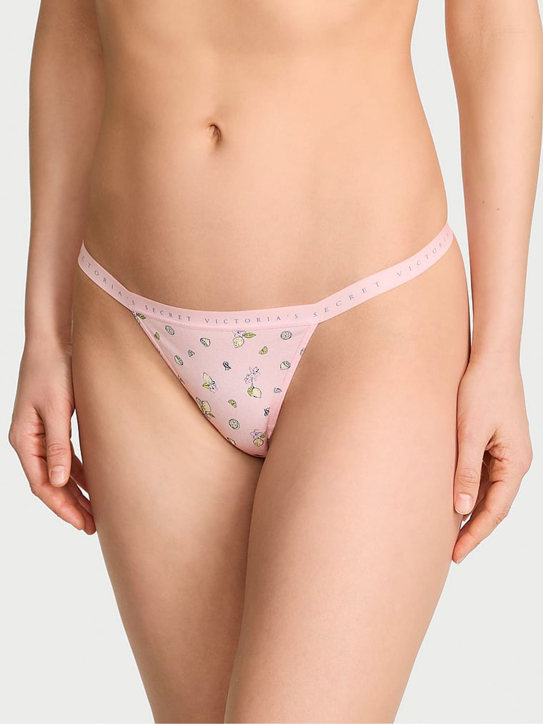 Pink Lemons G String Knickers - Image 1 of 2 Pink Lemons G String Knickers - Image 1 of 2