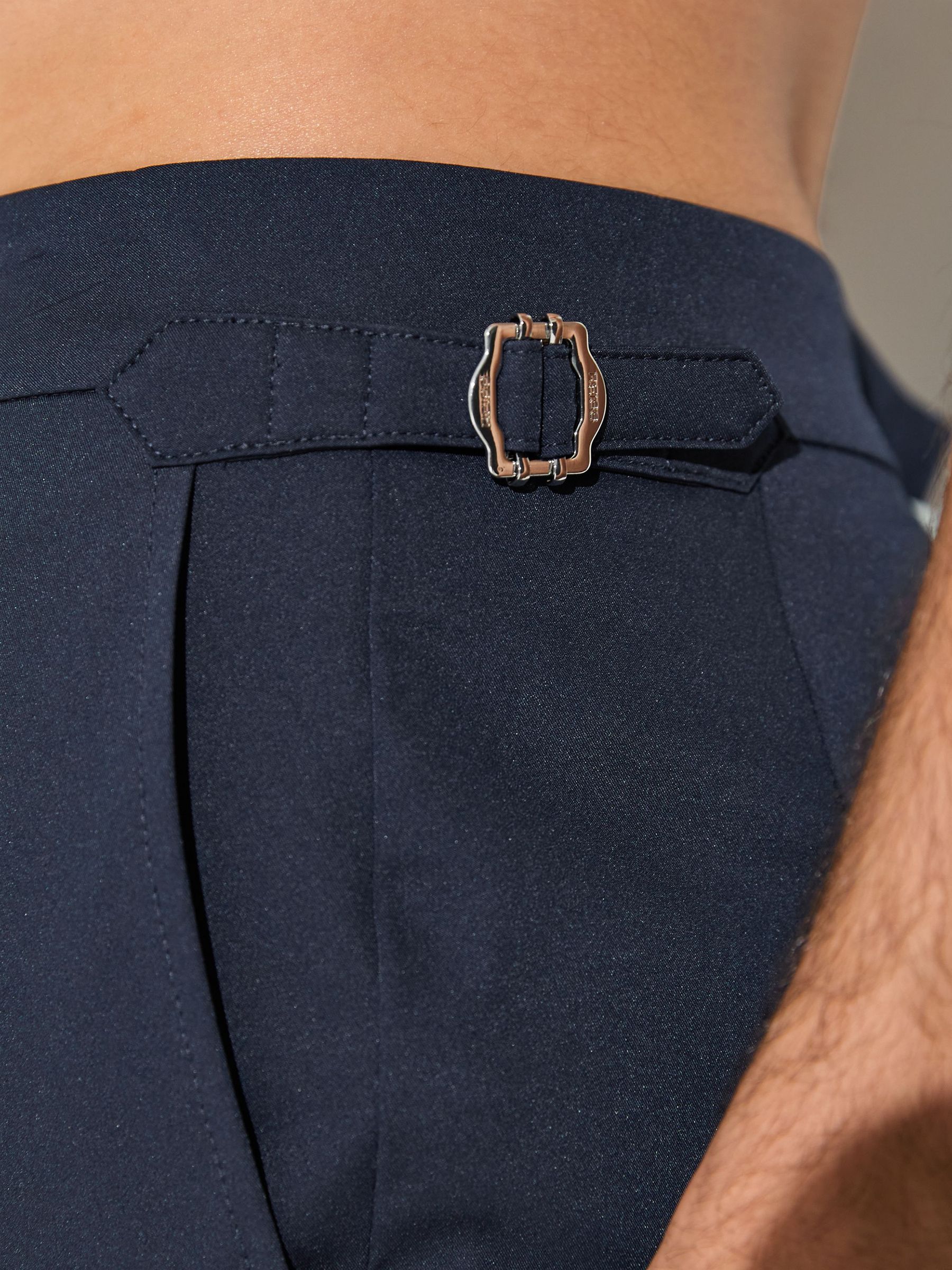 Swim Shorts in Navy - Image 3 of 7