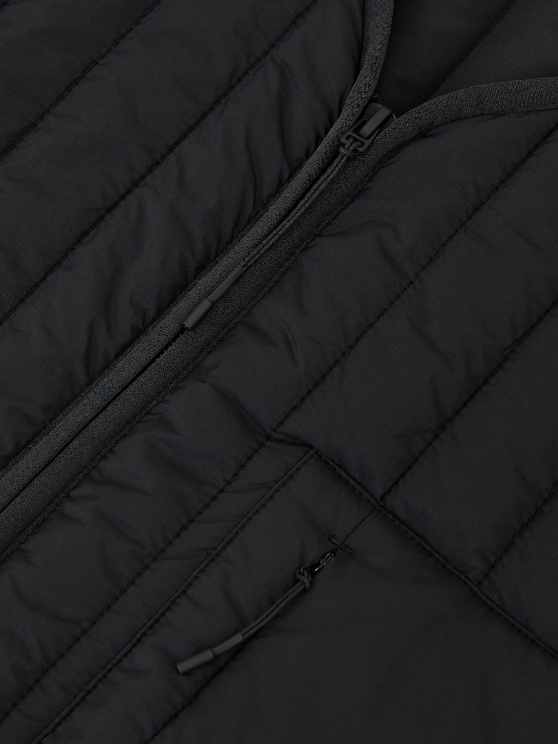 Rains Quilted Liner Vest in Black - Image 5 of 5