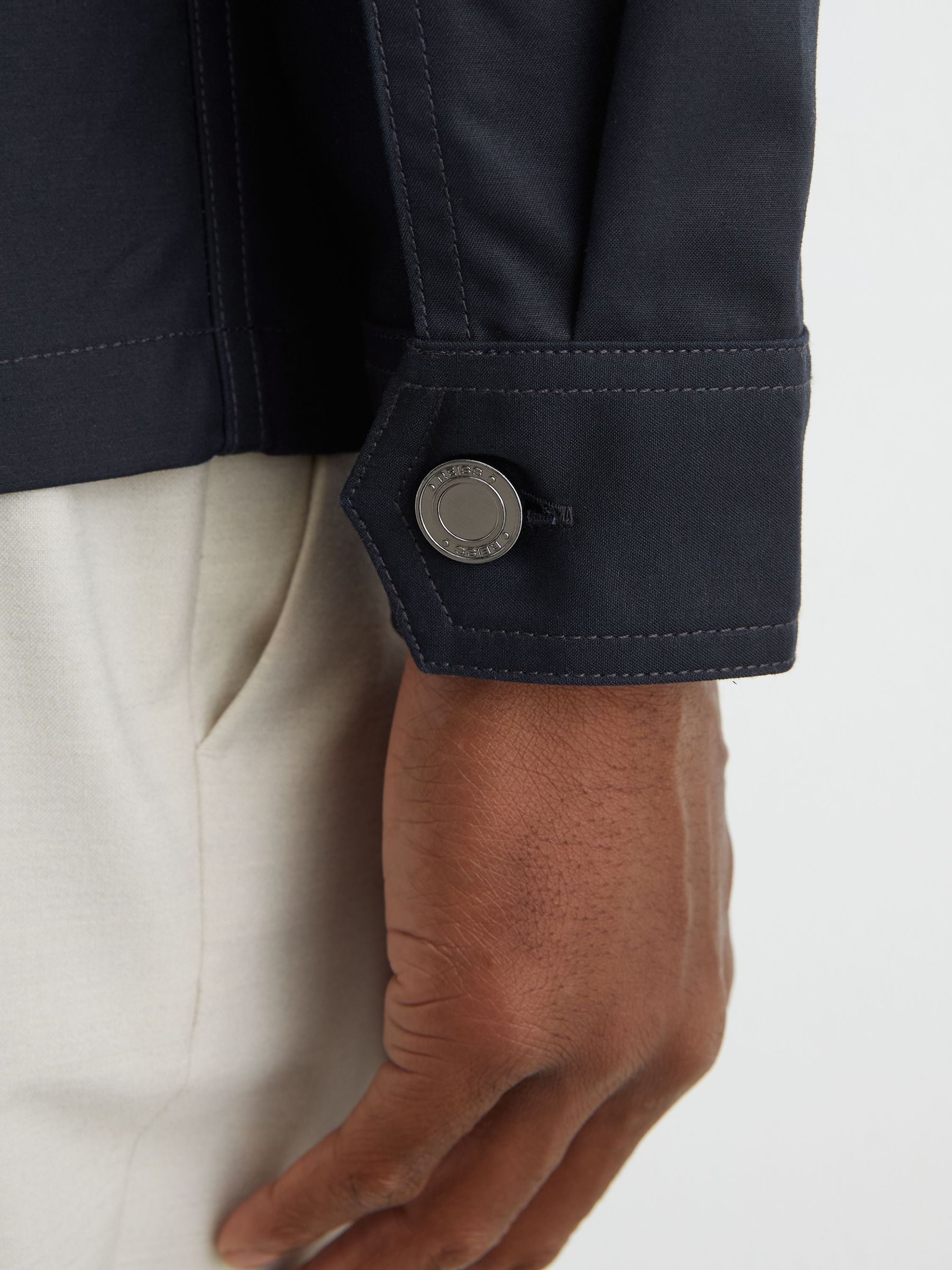 Shirt in Navy - Image 4 of 7