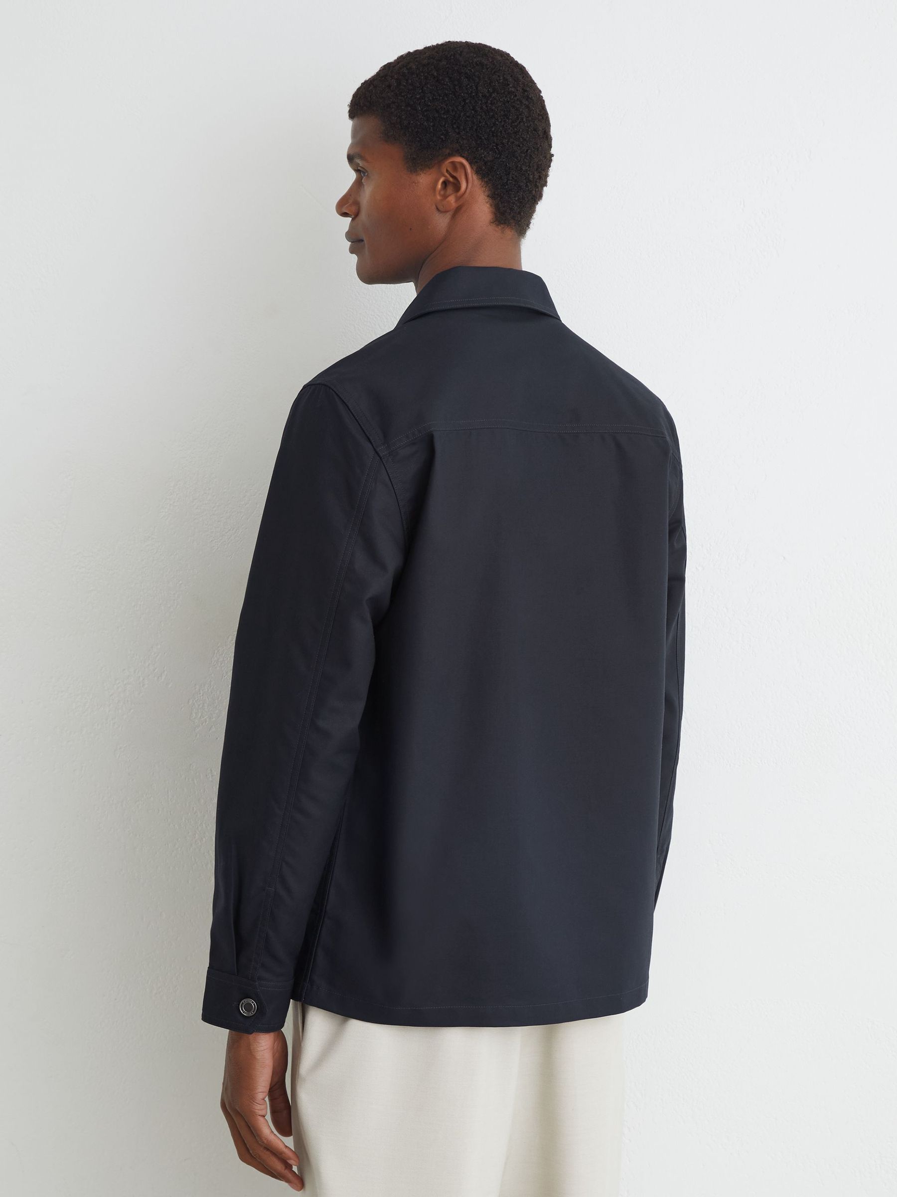 Shirt in Navy - Image 5 of 7