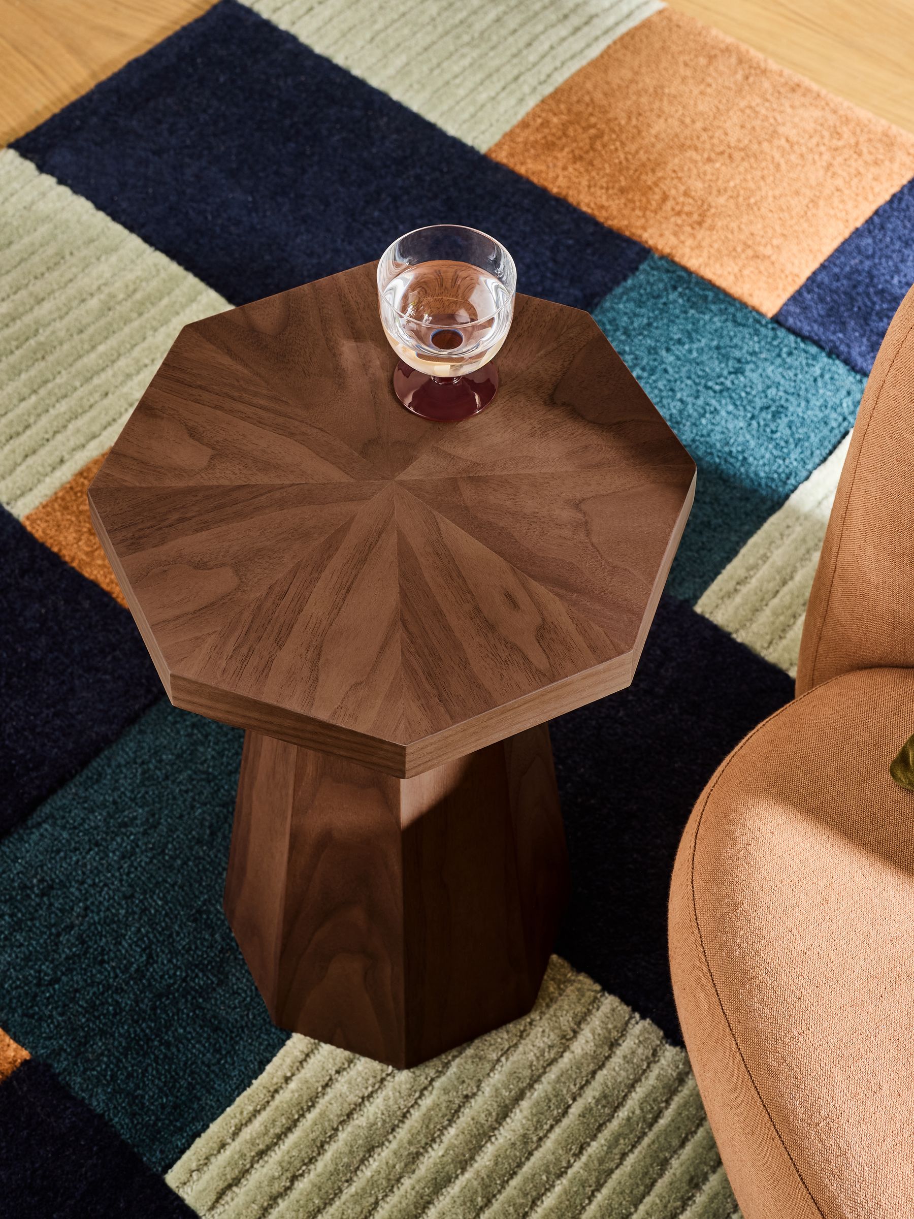 Brennan Side Table in Walnut - Image 2 of 6