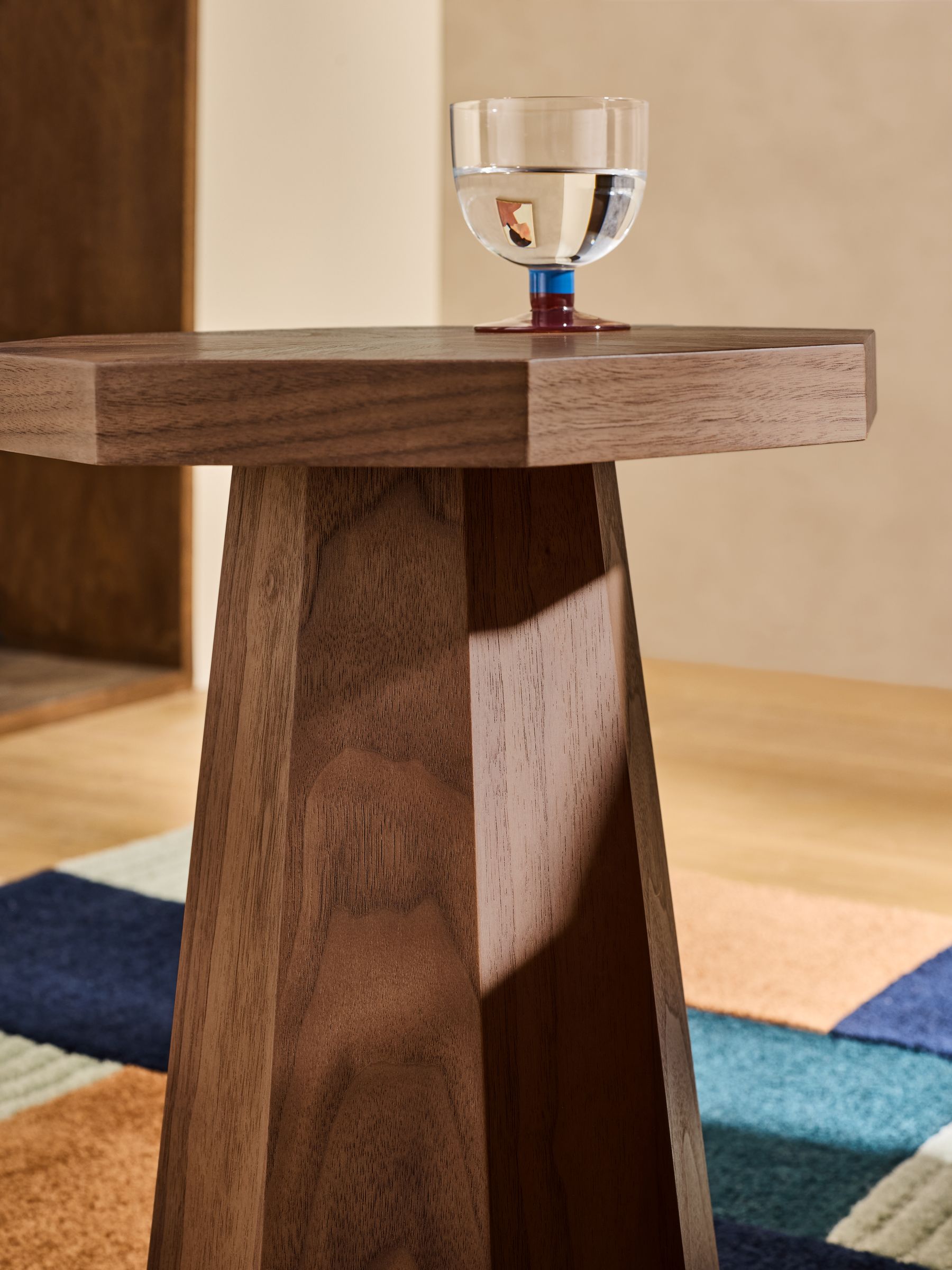Brennan Side Table in Walnut - Image 4 of 6