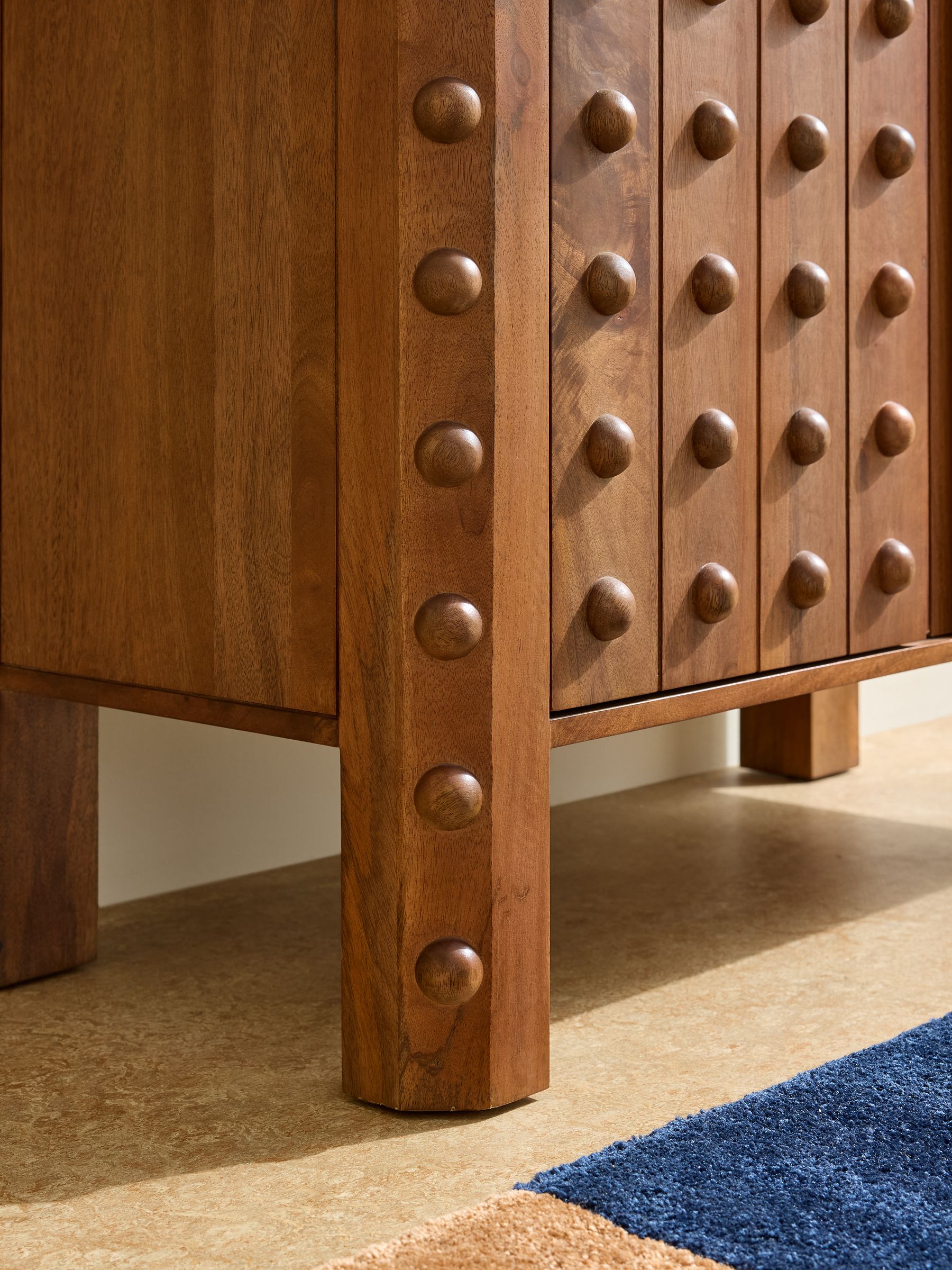Elodie Sideboard in Dark Stain Mango Wood - Image 2 of 8 Elodie Sideboard in Dark Stain Mango Wood - Image 2 of 8
