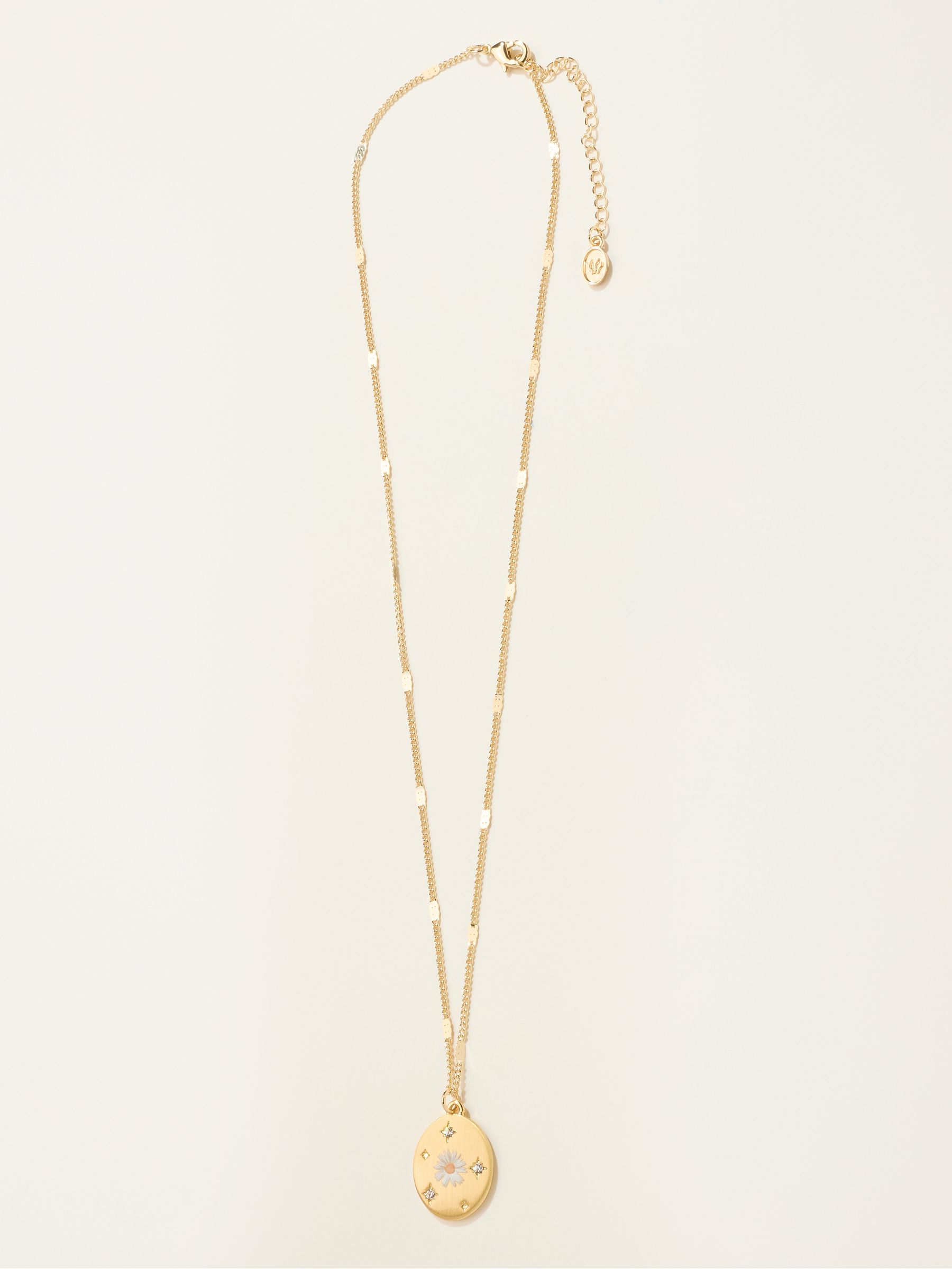 April Birth Flower Necklace - Image 1 of 2