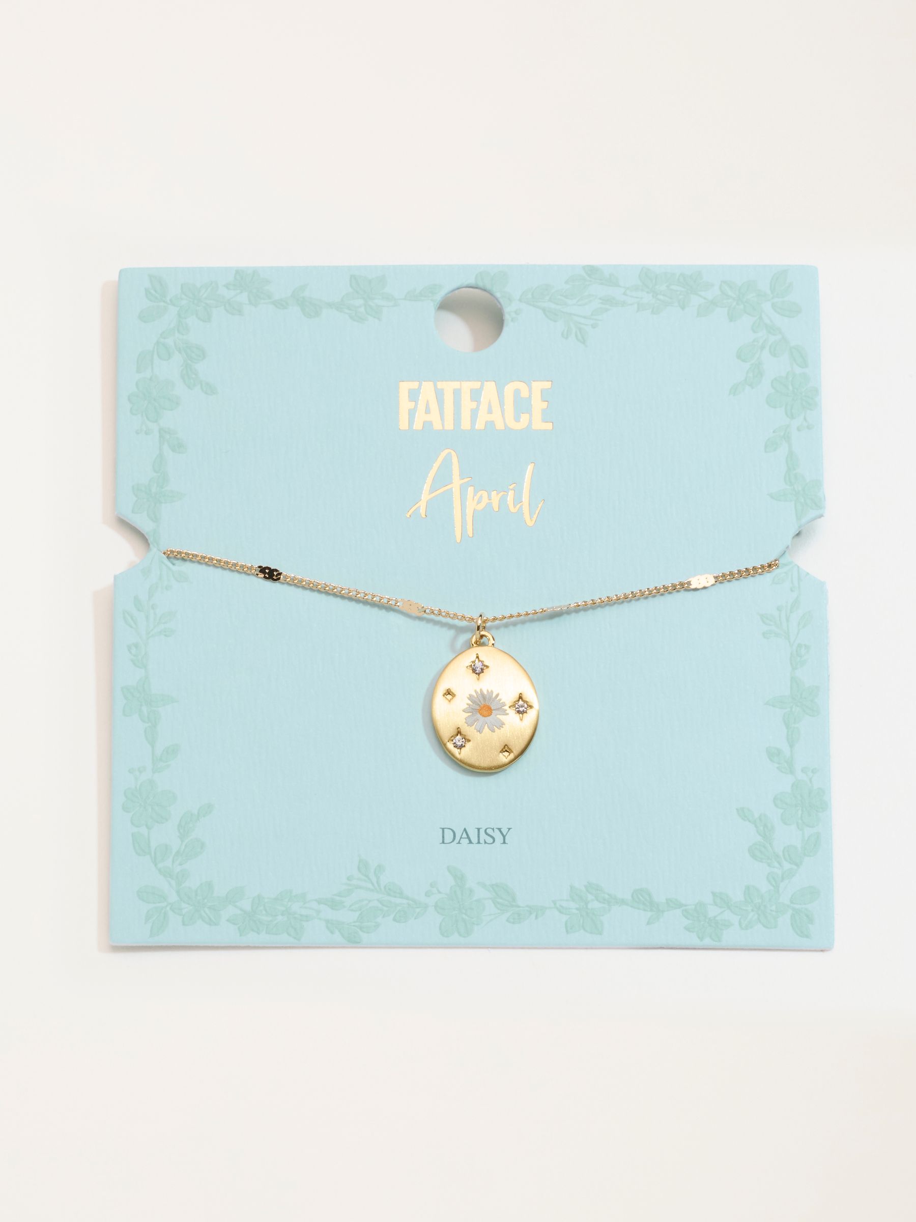 April Birth Flower Necklace - Image 3 of 3