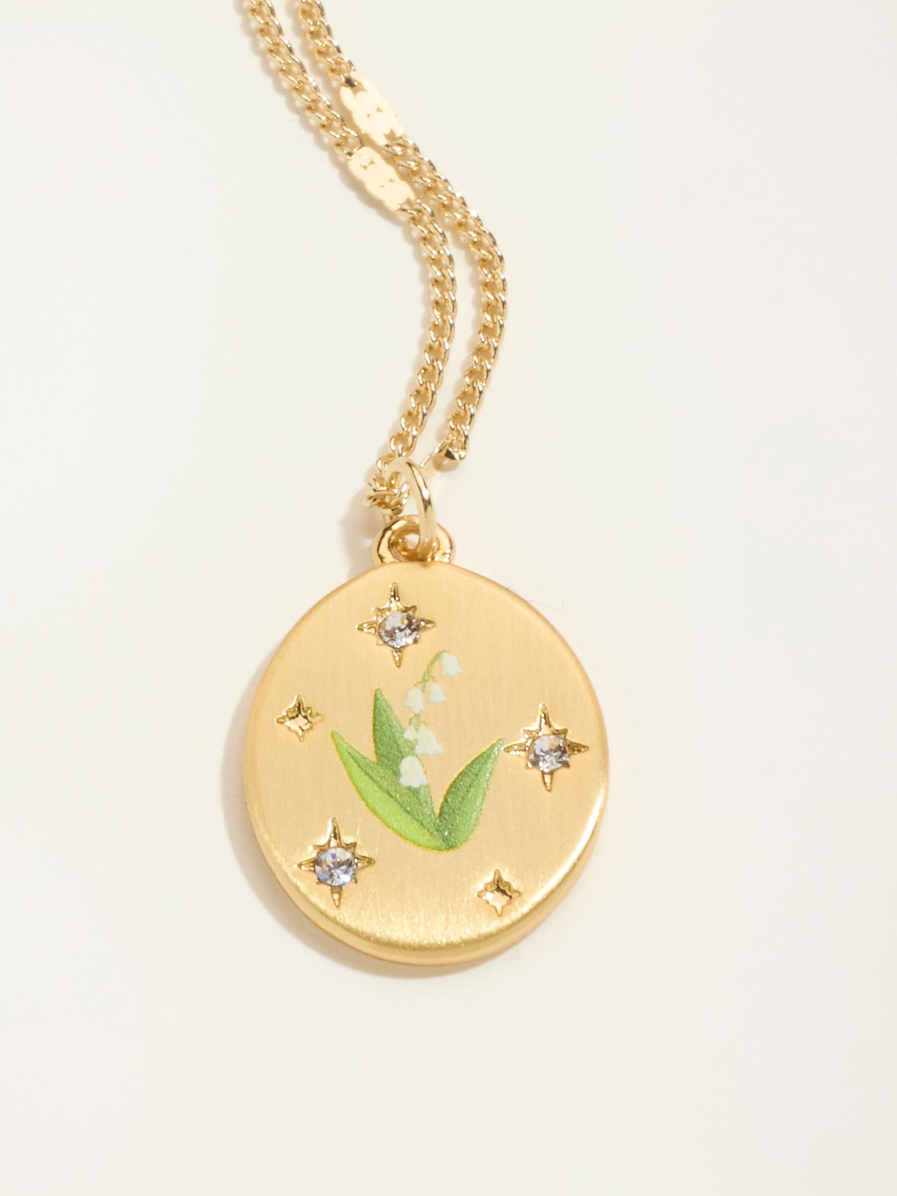 May Birth Flower Necklace - Image 2 of 2