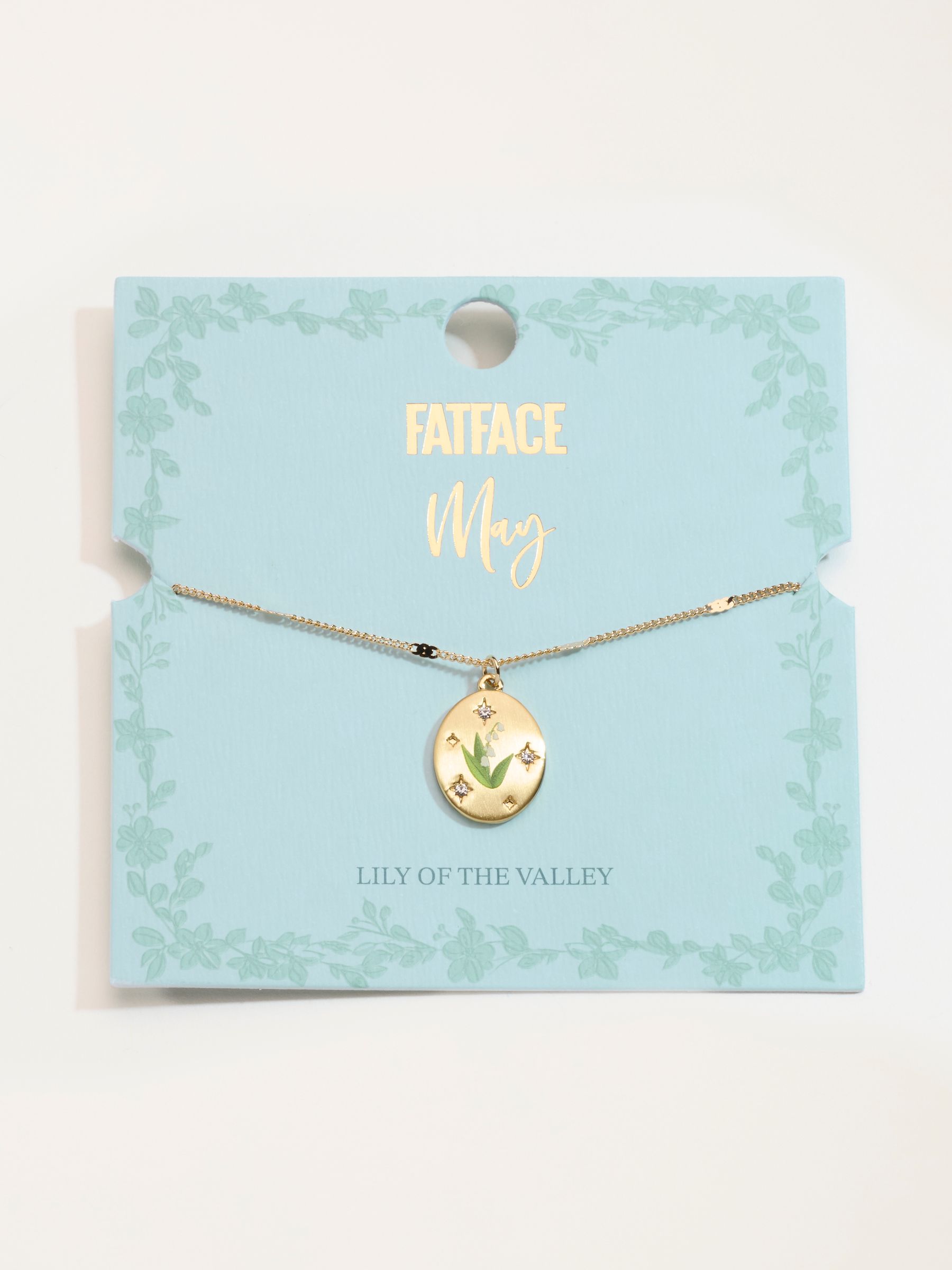 May Birth Flower Necklace - Image 3 of 3 May Birth Flower Necklace - Image 3 of 3