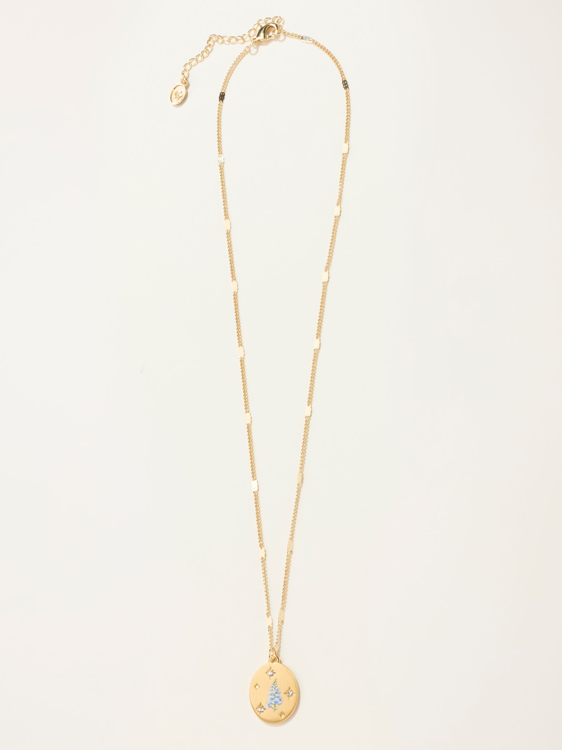 July Birth Flower Necklace - Image 1 of 2