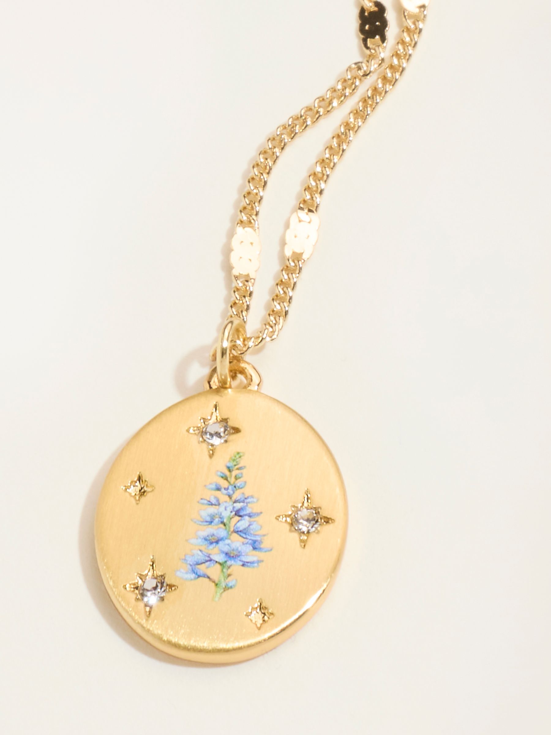 July Birth Flower Necklace - Image 2 of 2