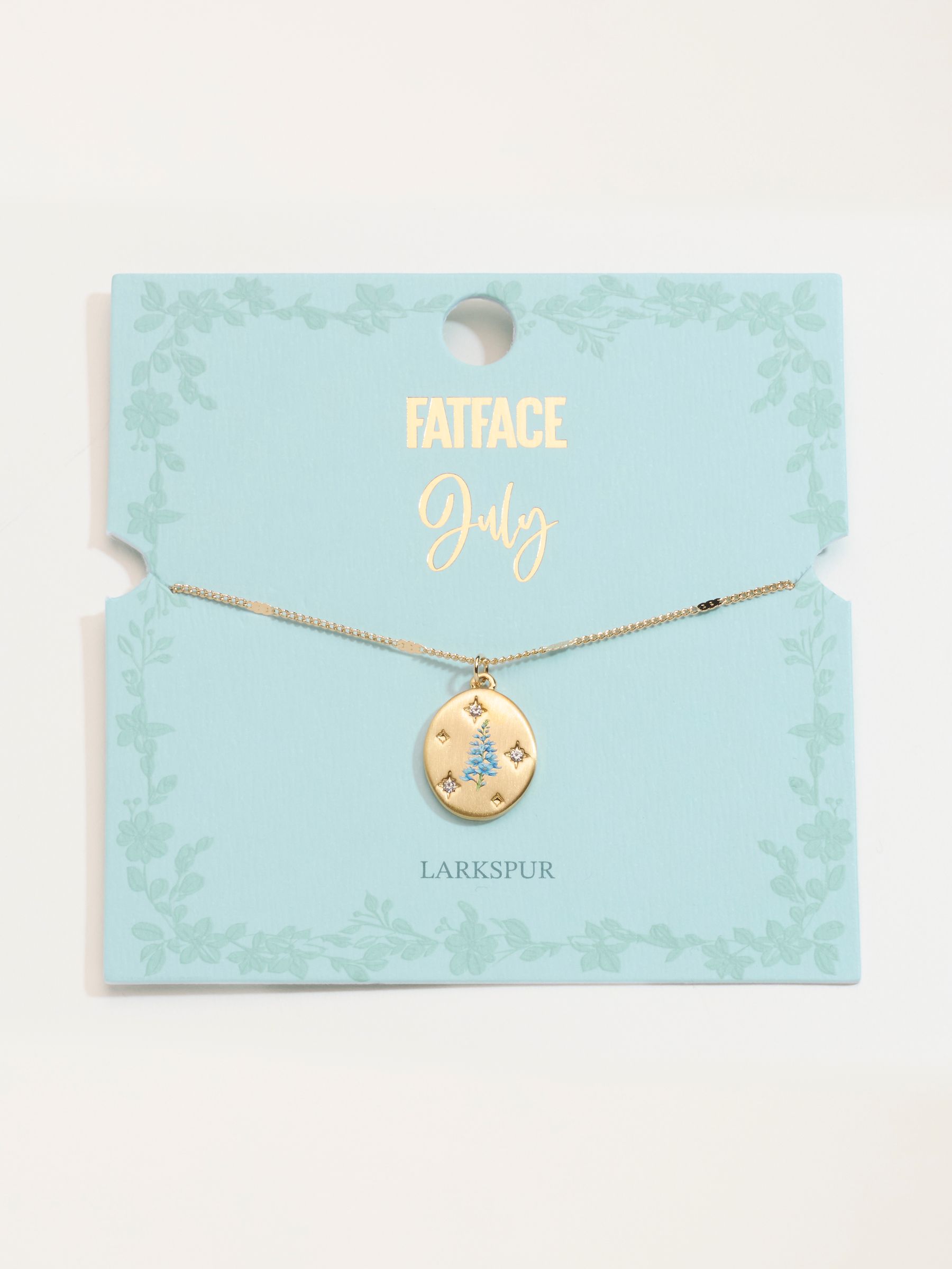 July Birth Flower Necklace - Image 3 of 3 July Birth Flower Necklace - Image 3 of 3