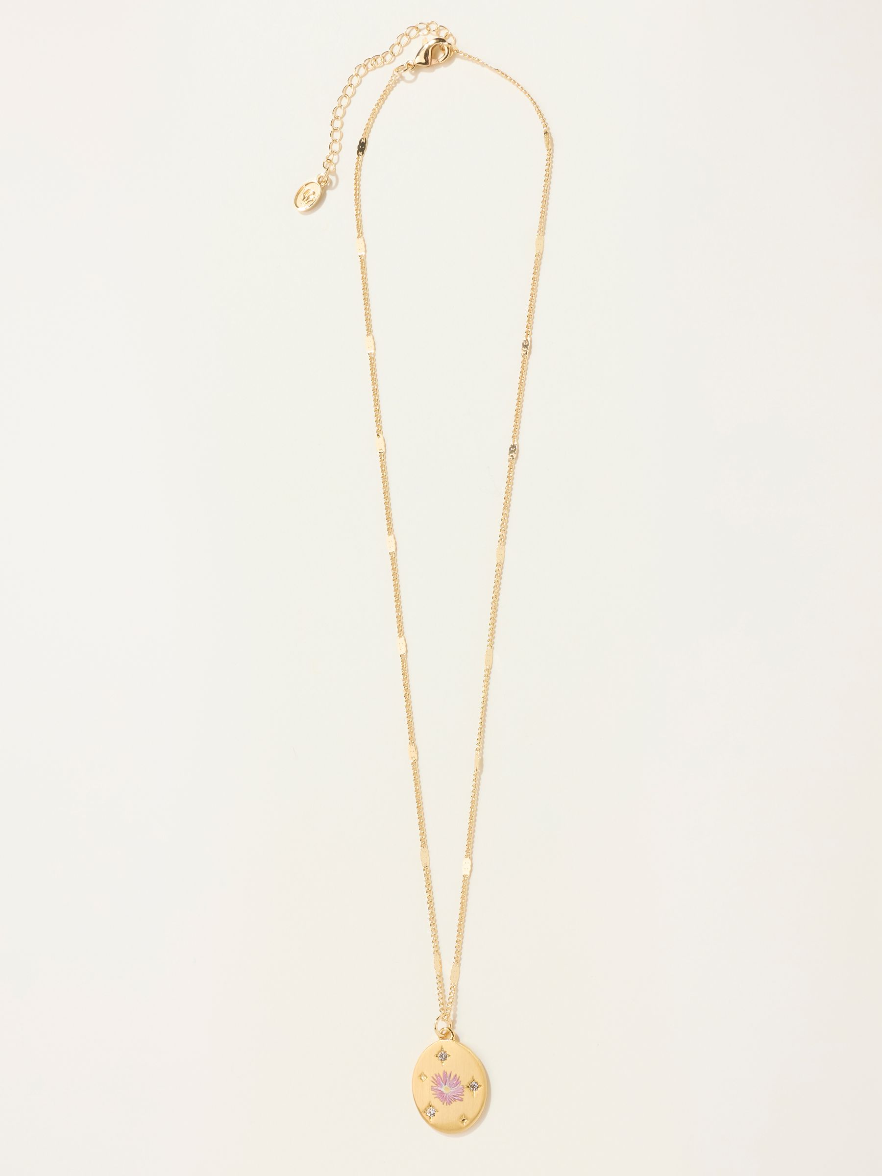 September Birth Flower Necklace - Image 1 of 2 September Birth Flower Necklace - Image 1 of 2