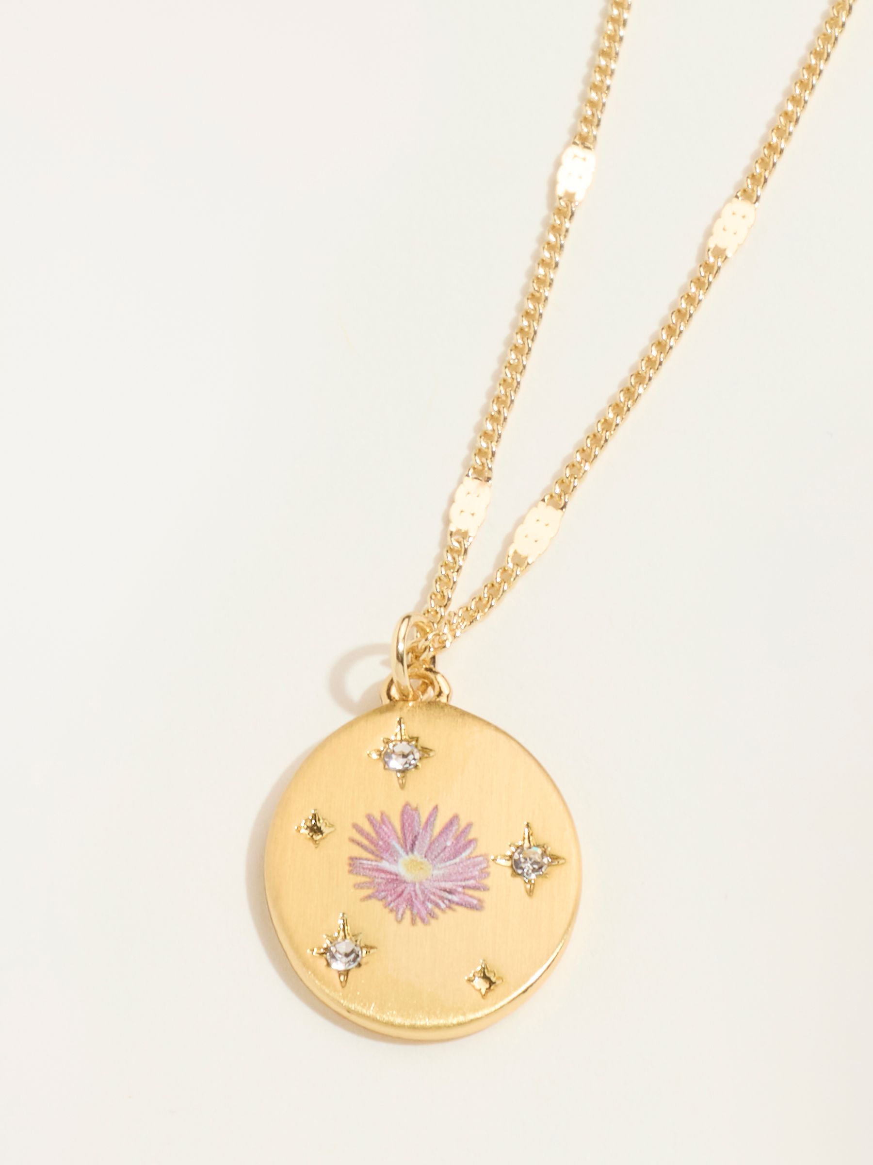 September Birth Flower Necklace - Image 2 of 2