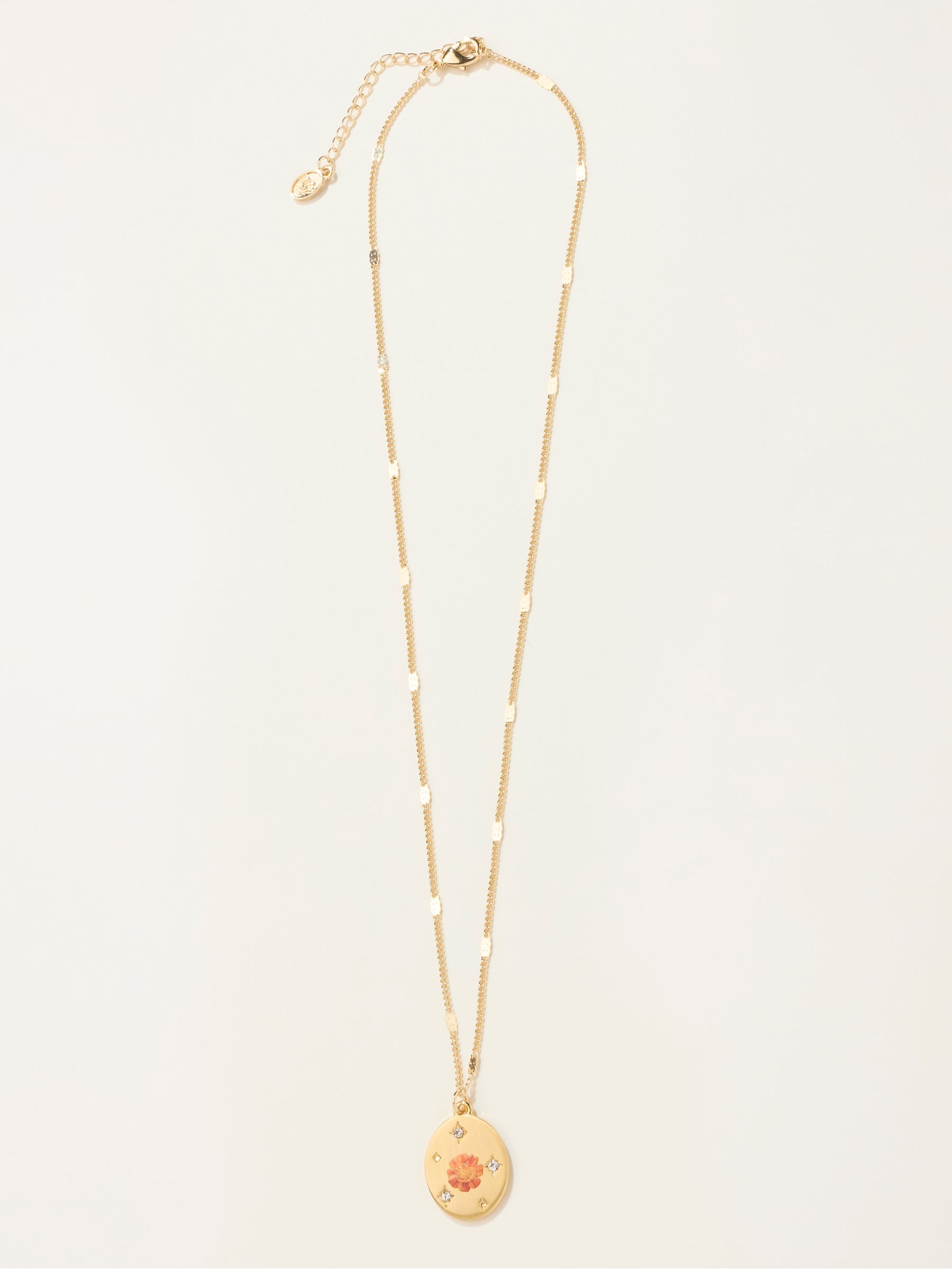 October Birth Flower Necklace - Image 1 of 2 October Birth Flower Necklace - Image 1 of 2
