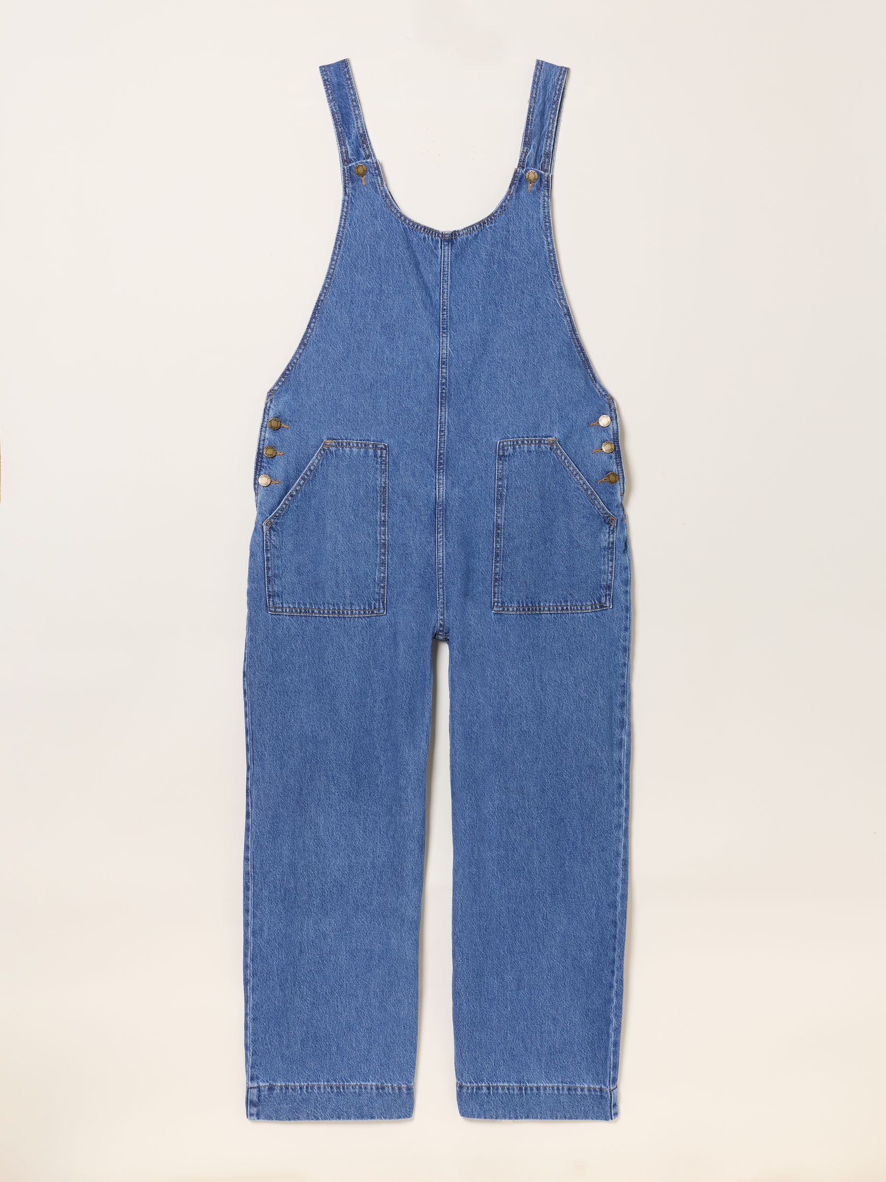 Raffles Mid Blue Dungaree - Image 6 of 6 Raffles Mid Blue Dungaree - Image 6 of 6
