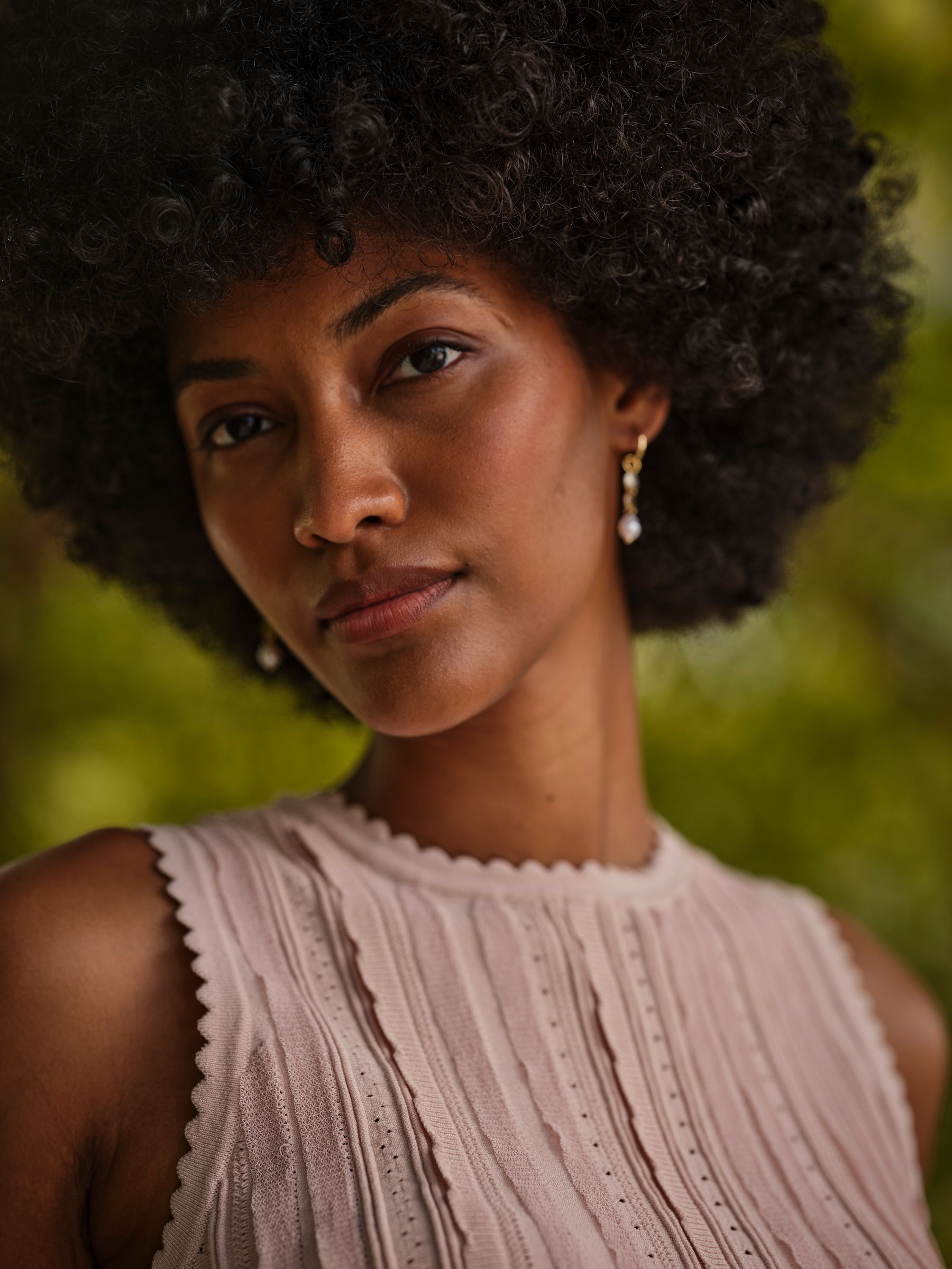 Edith Pink Knitted Tank - Image 3 of 5