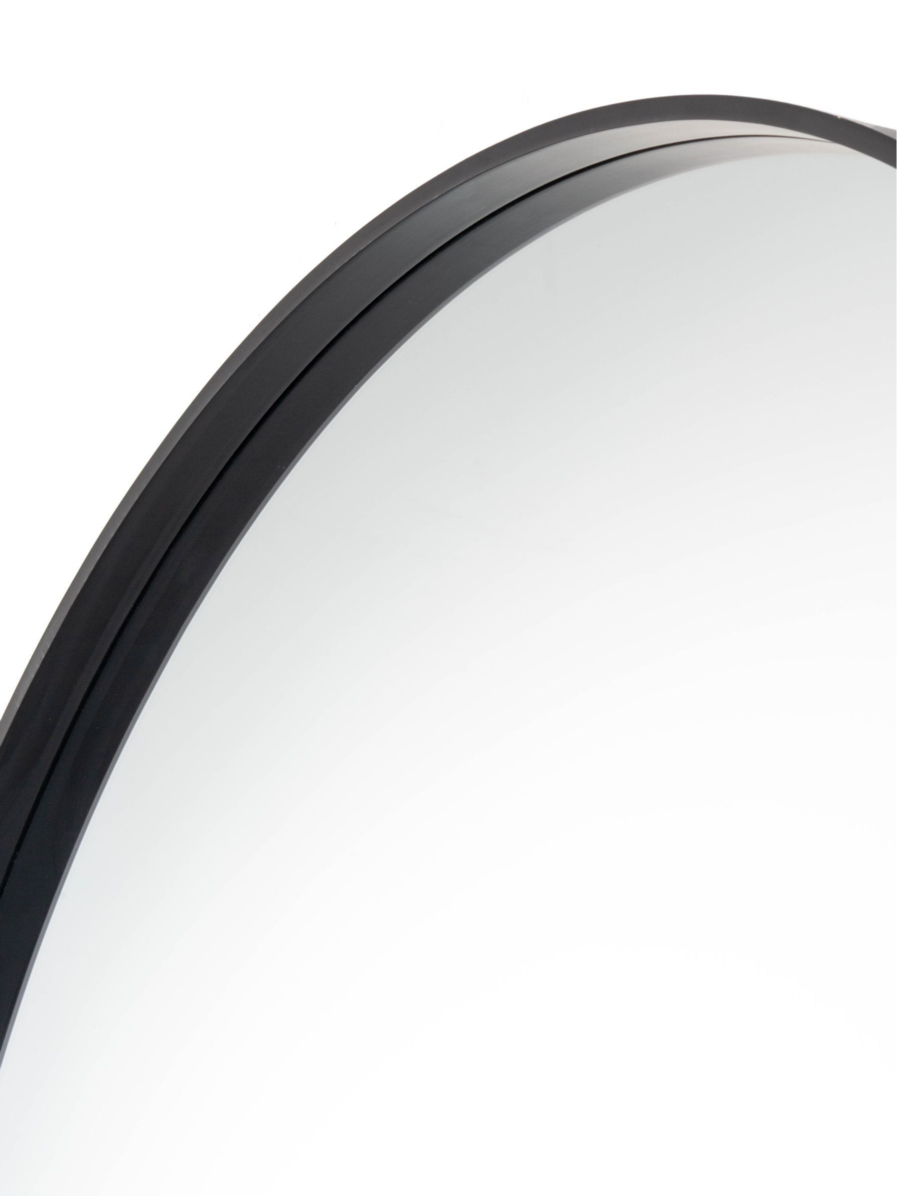 La Redoute Intérieurs Black Alaria 120cm Diameter Mirror - Image 2 of 2