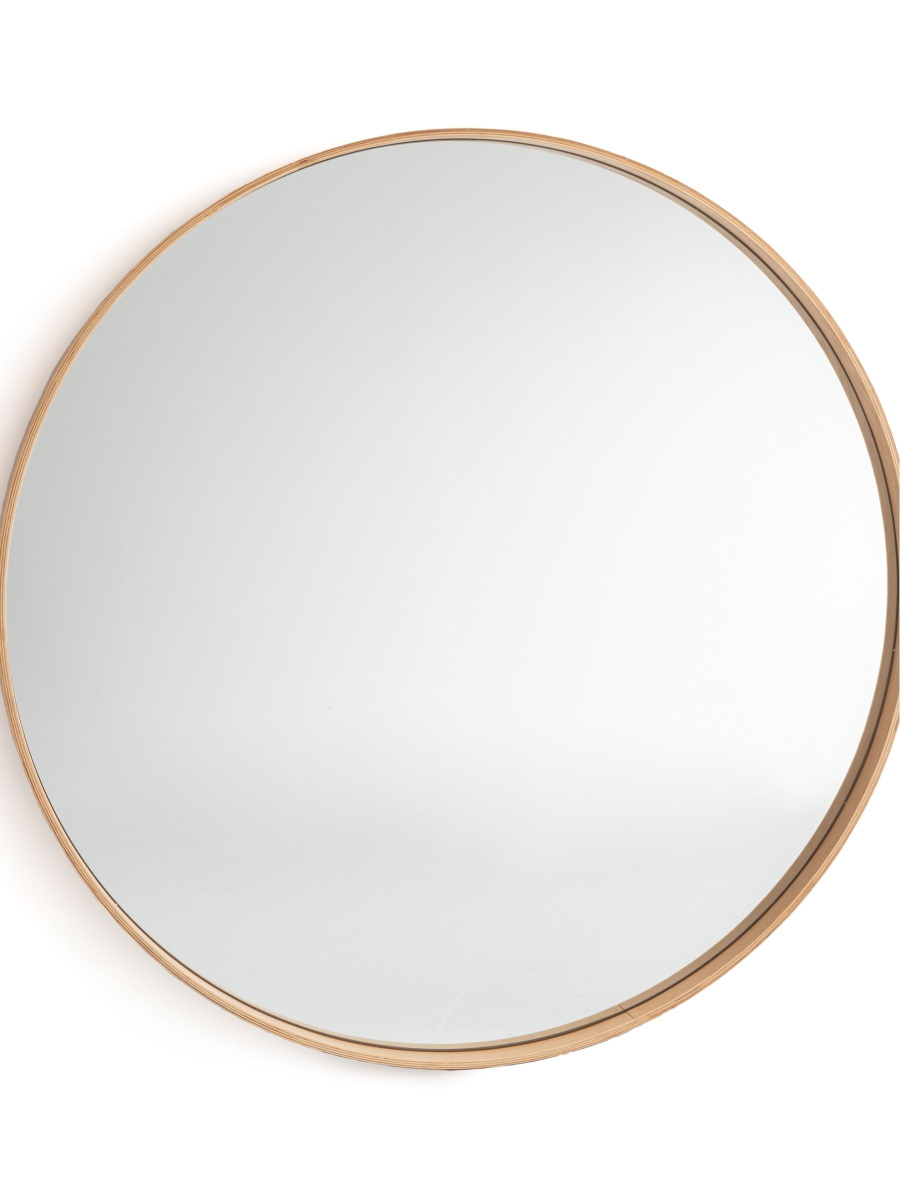 La Redoute Intérieurs Light Oak Alaria 120cm Diameter Mirror - Image 2 of 4