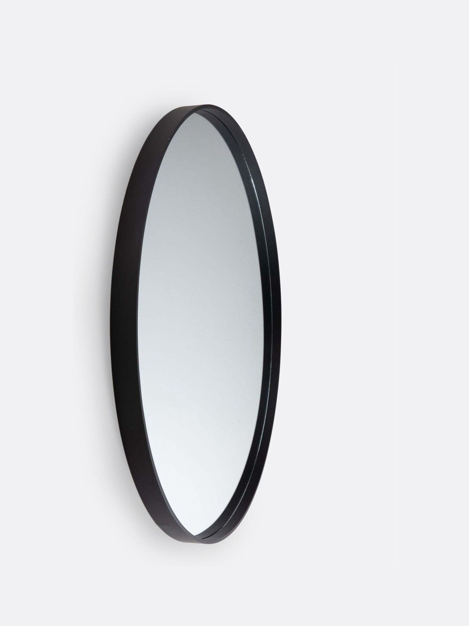 La Redoute Intérieurs Black Alaria 100cm Diameter Mirror - Image 2 of 3 La Redoute Intérieurs Black Alaria 100cm Diameter Mirror - Image 2 of 3