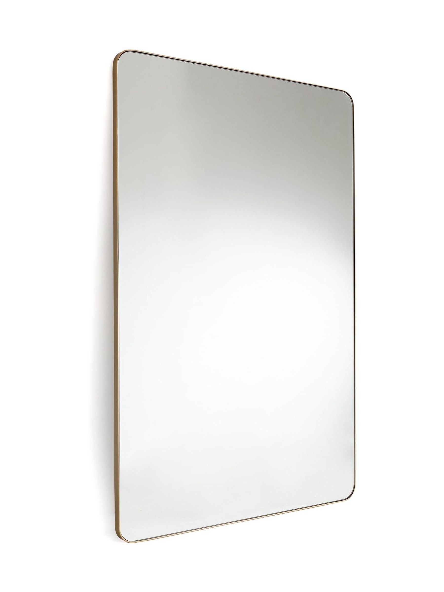 La Redoute Intérieurs Brass Iodus 80x120cm Rectangular Mirror - Image 1 of 4