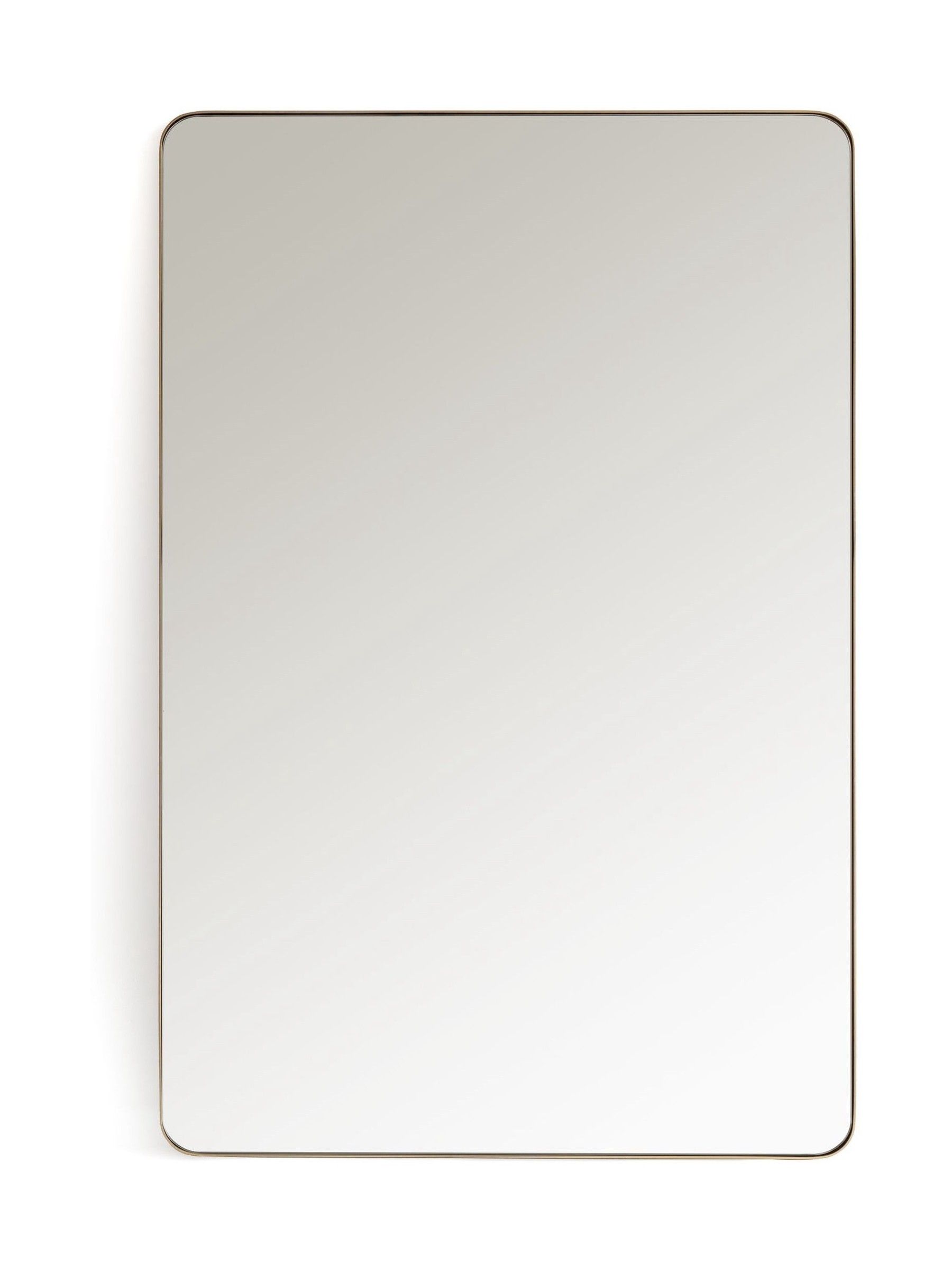 La Redoute Intérieurs Brass Iodus 80x120cm Rectangular Mirror - Image 2 of 4
