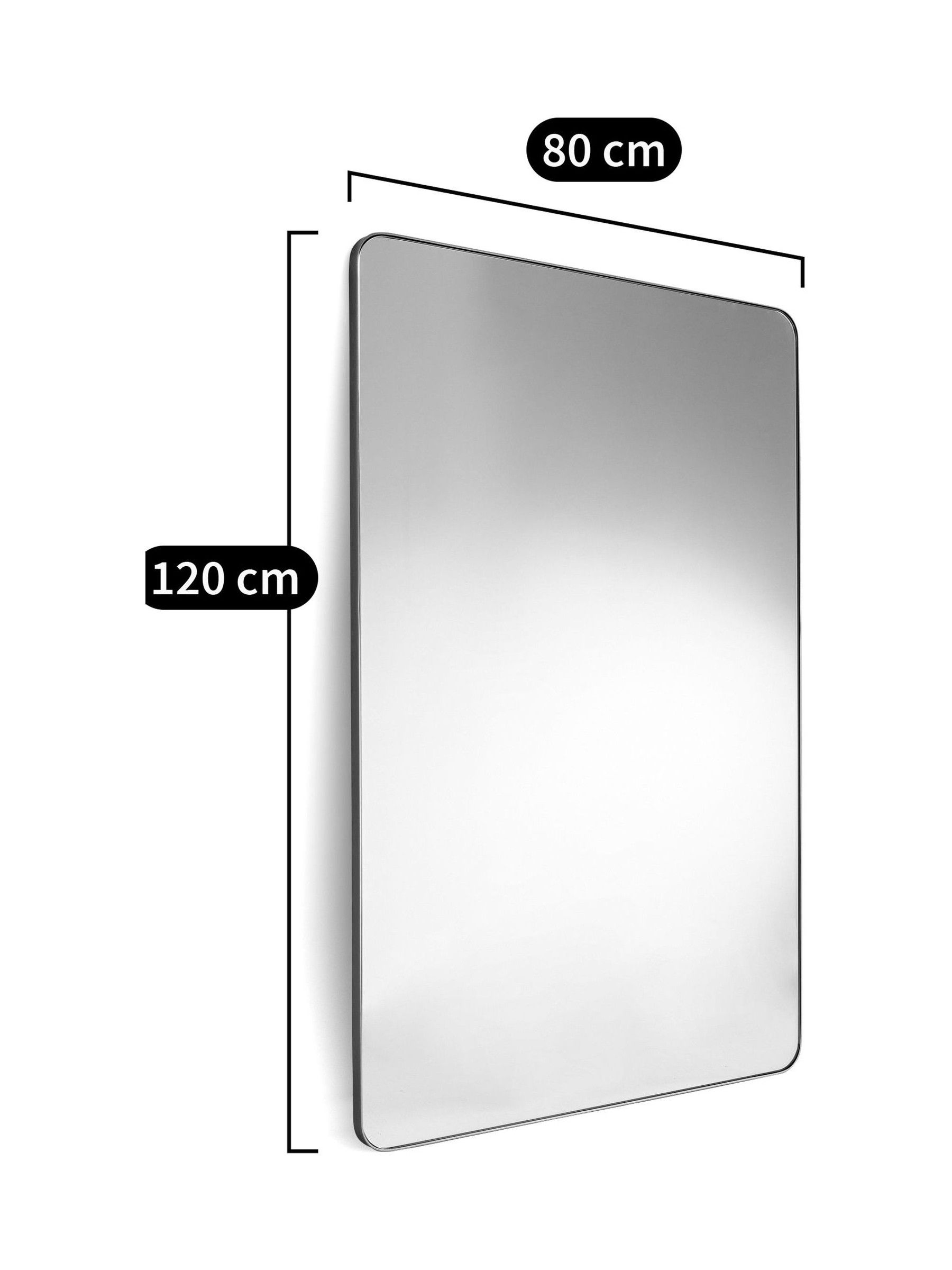La Redoute Intérieurs Brass Iodus 80x120cm Rectangular Mirror - Image 3 of 4